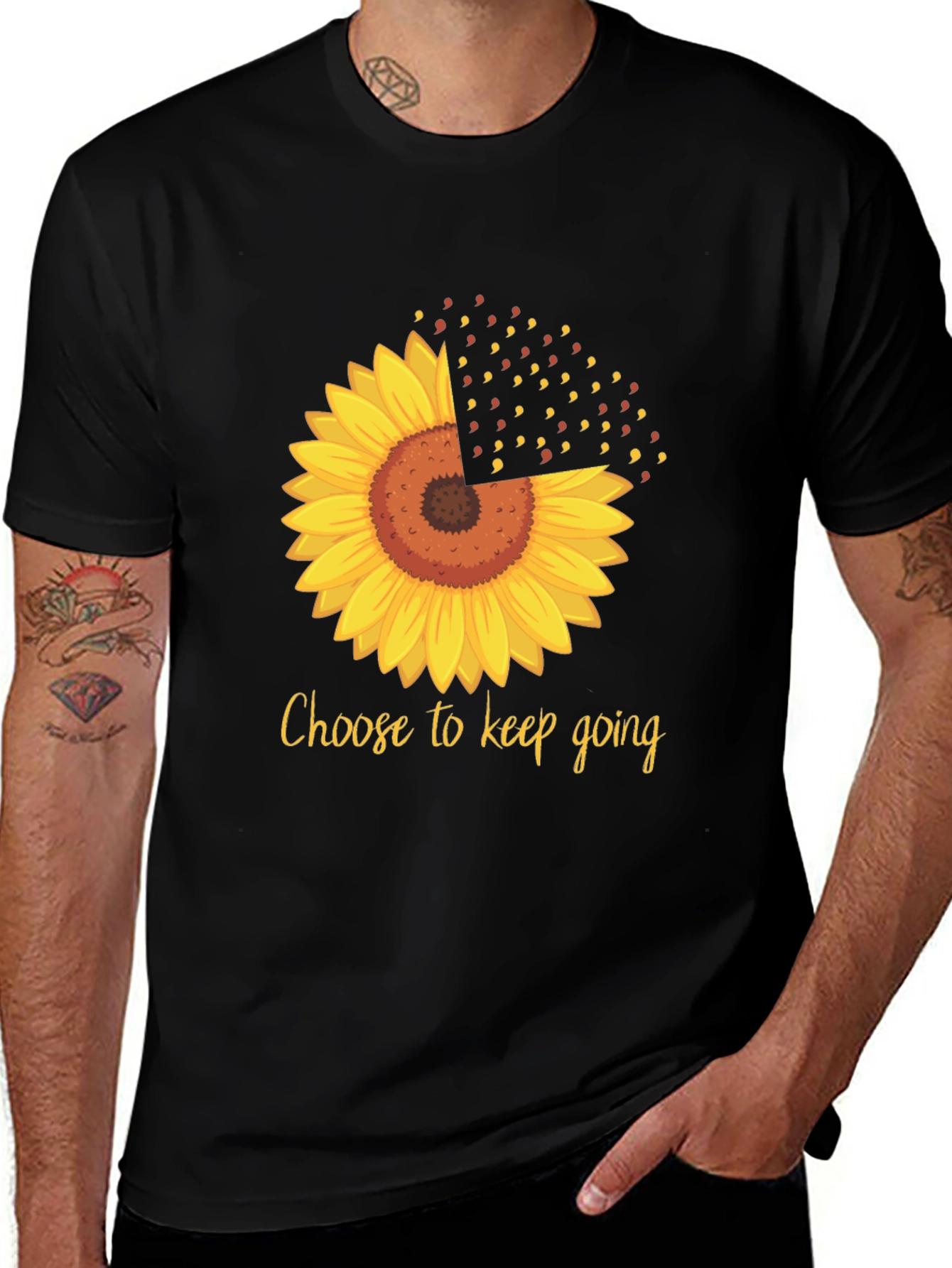 Sunflower Keep Going Tee