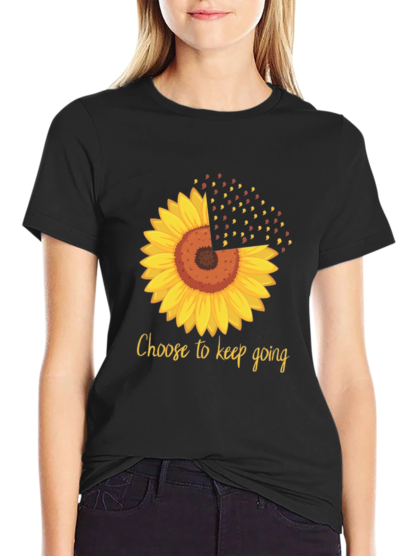 Sunflower Keep Going Tee