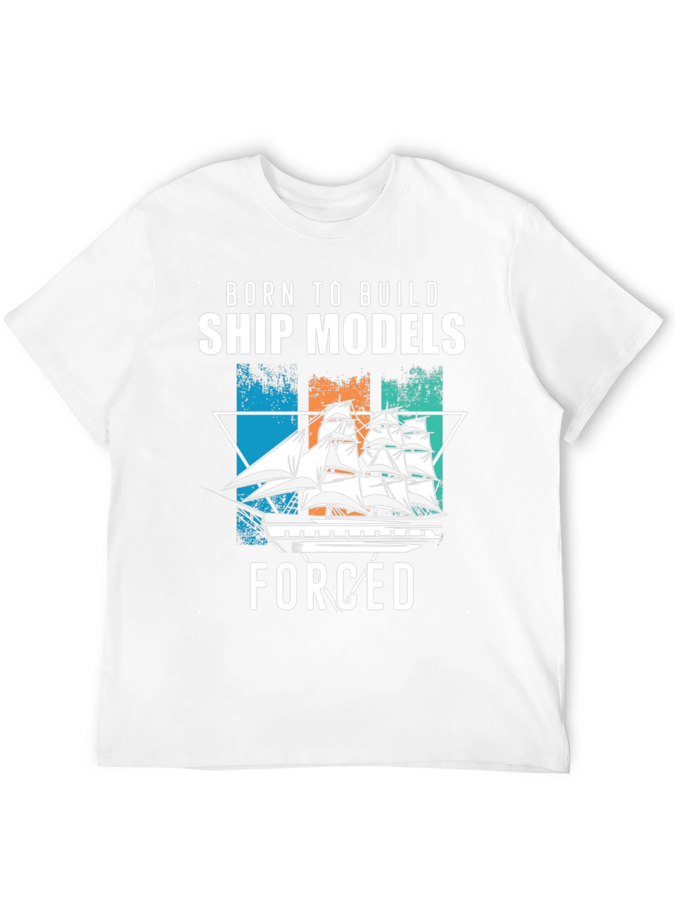 Born to Build Ship Models T-Shirt