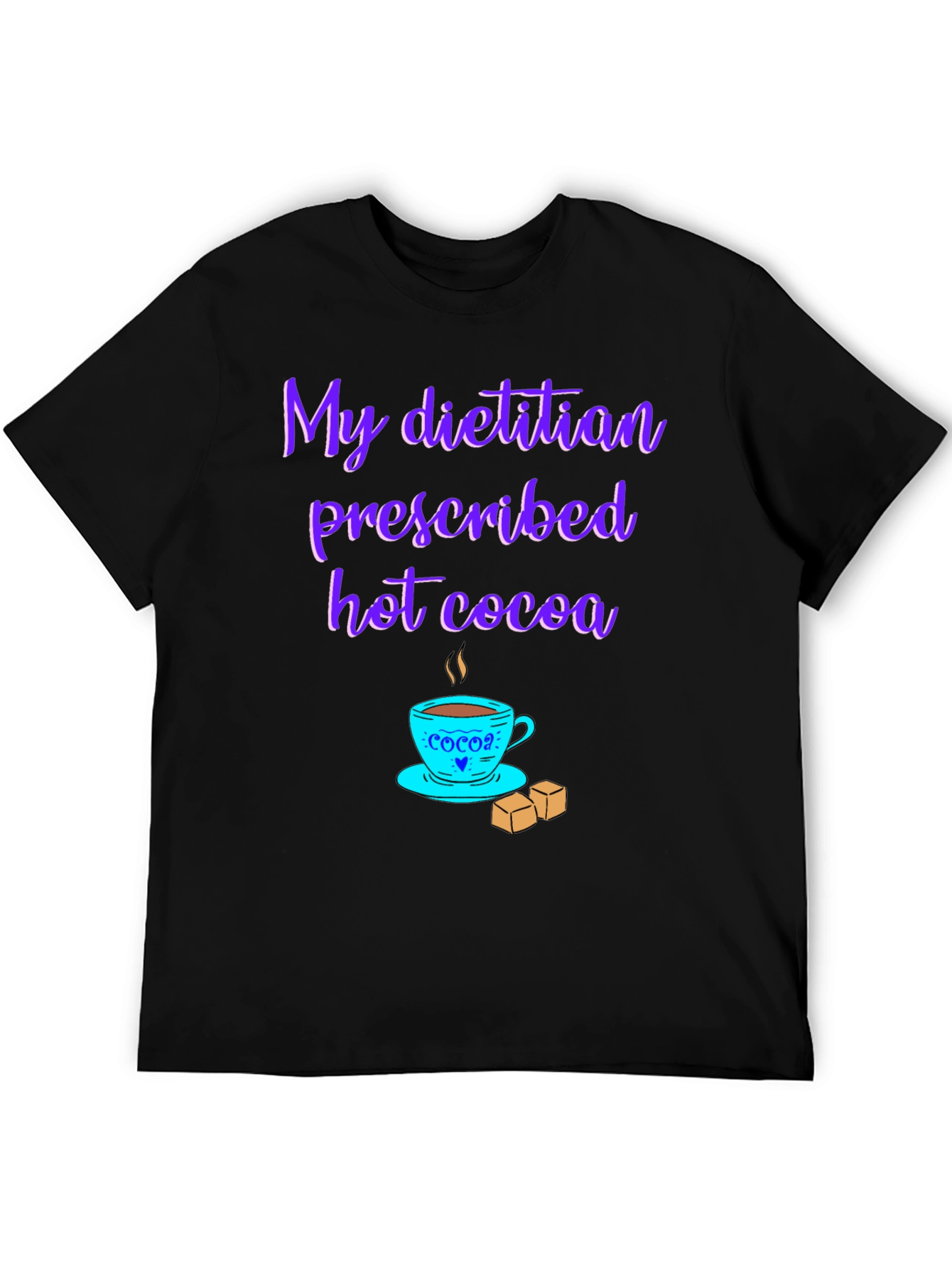 Dietitian Hot Cocoa T-Shirt - Funny Graphic Tee