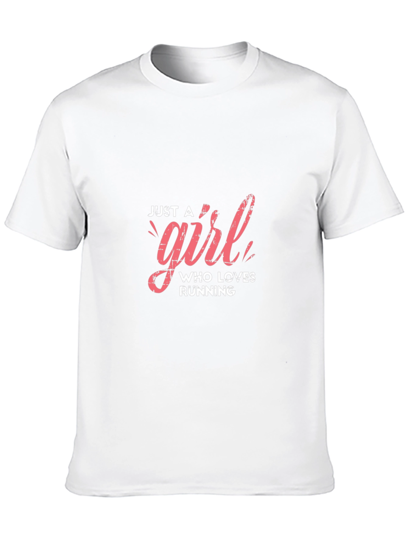 Just a Girl Who Loves Running T-Shirt