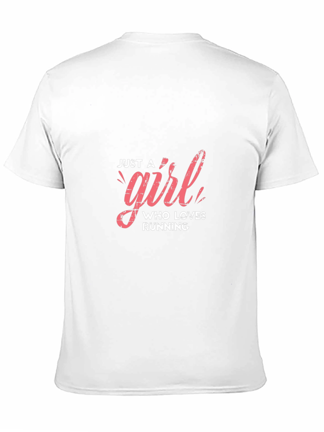 Just a Girl Who Loves Running T-Shirt