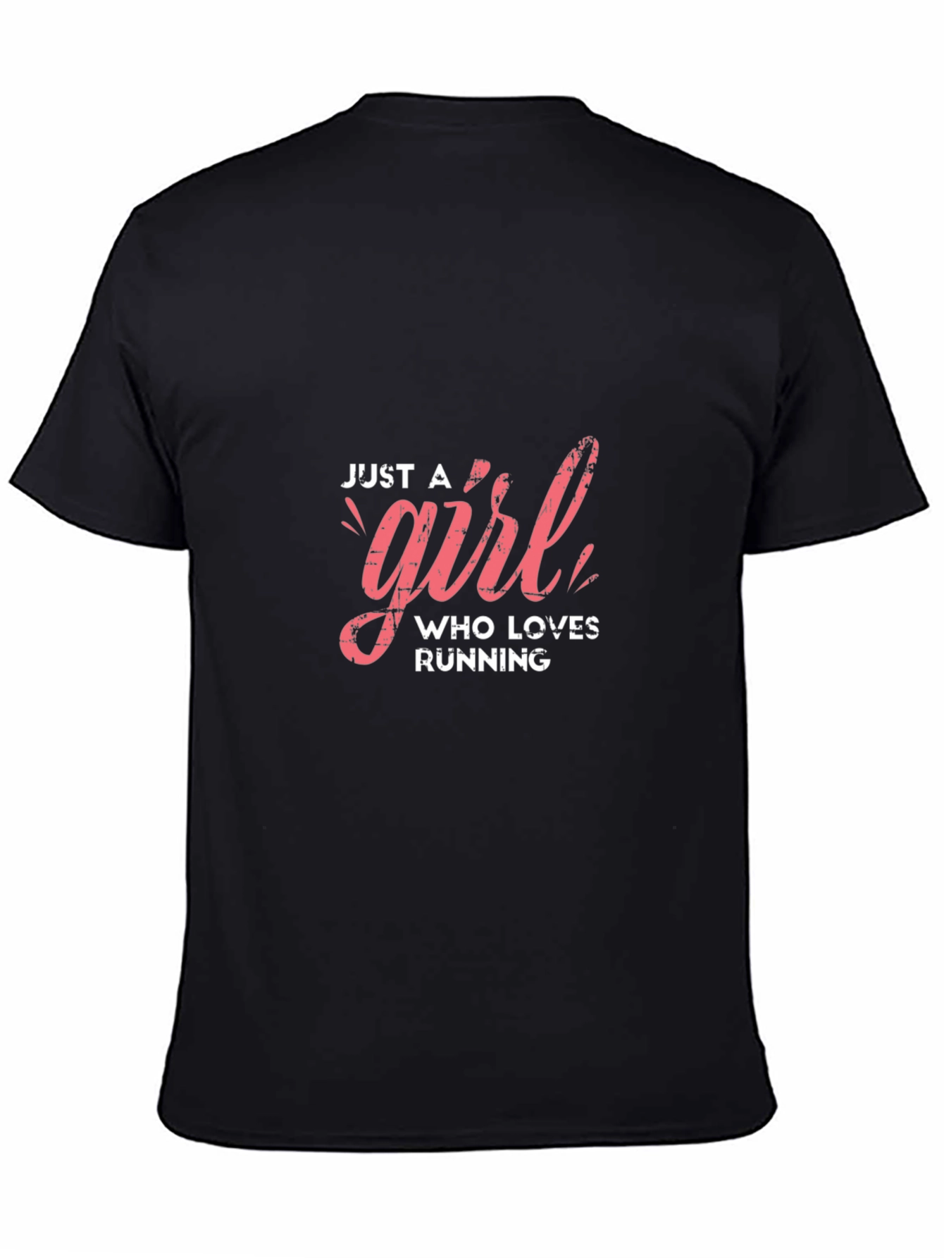 Just a Girl Who Loves Running T-Shirt