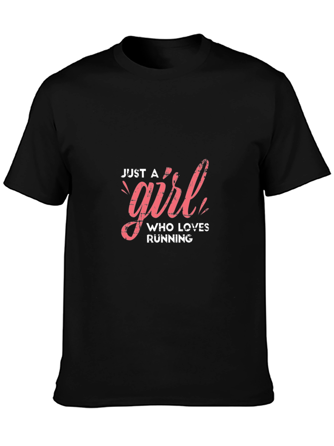Just a Girl Who Loves Running T-Shirt