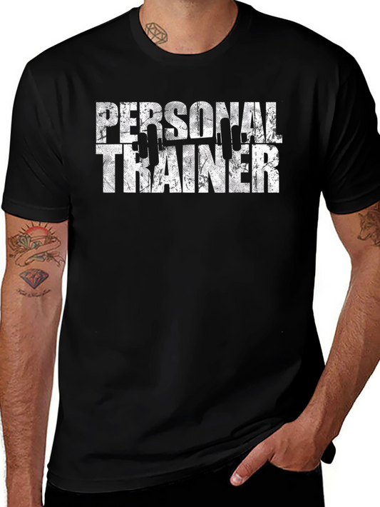 Personal Trainer Graphic T-Shirt Gym Fitness Tee