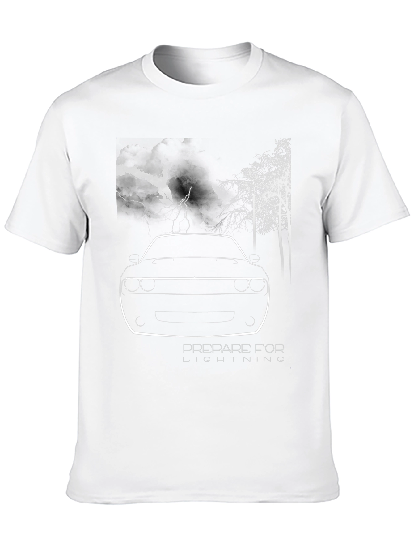 Prepare for Lightning Graphic Tee - Black