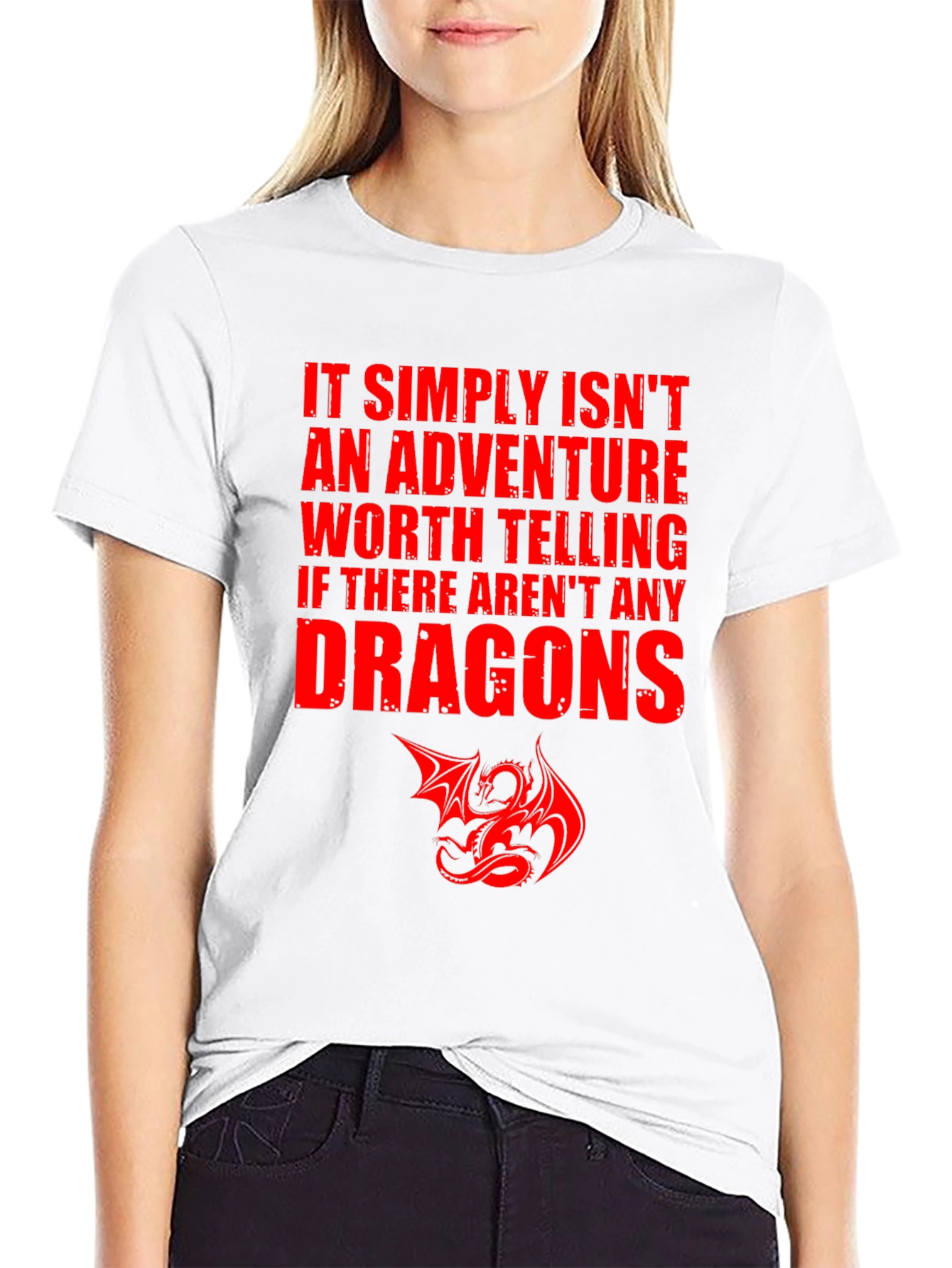 Dragon Adventure T-Shirt - Black Graphic Tee