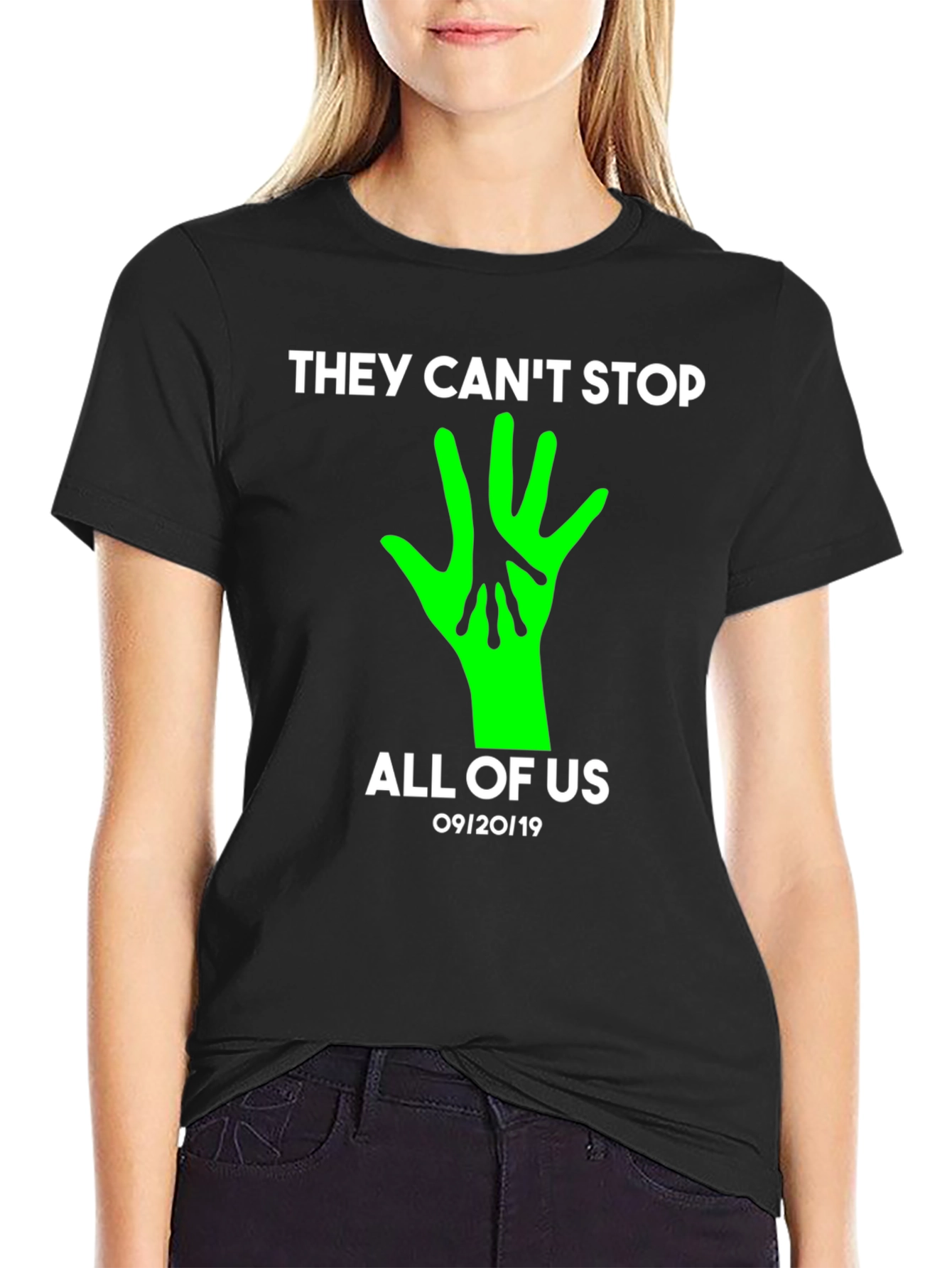 They Cant Stop All Of Us Alien Raid T-Shirt