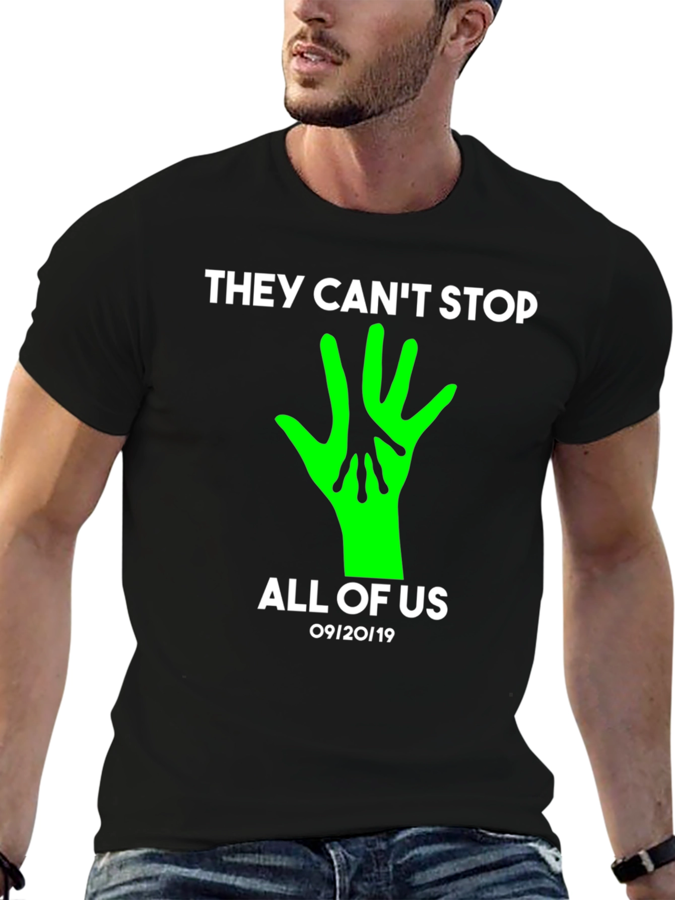They Cant Stop All Of Us Alien Raid T-Shirt