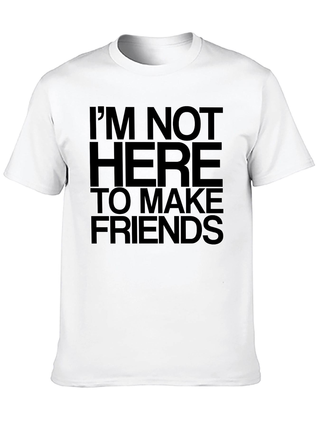 Im Not Here to Make Friends T-Shirt