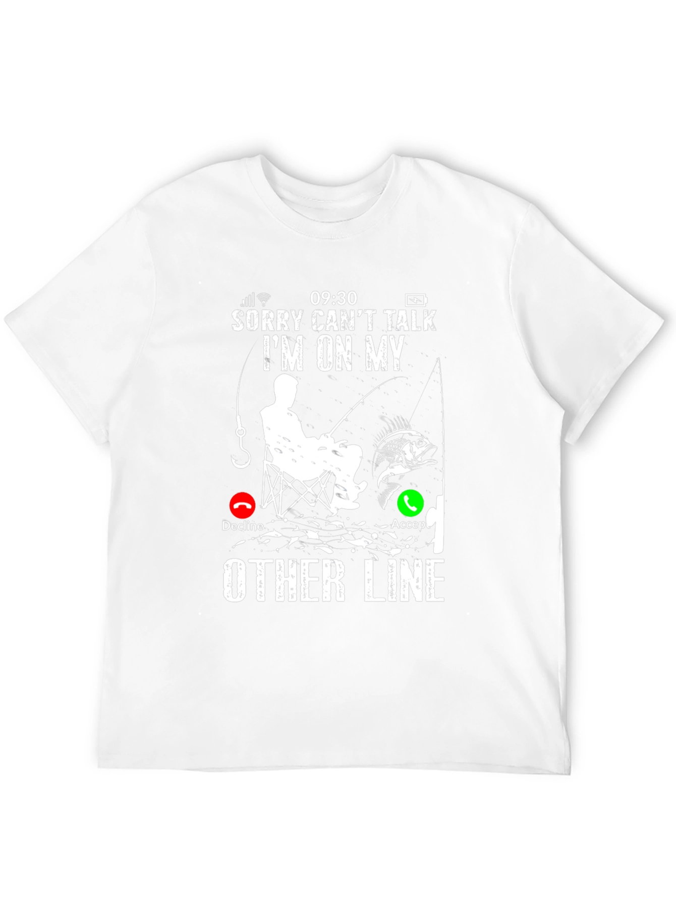 Fishing Lover T-Shirt: Sorry Cant Talk