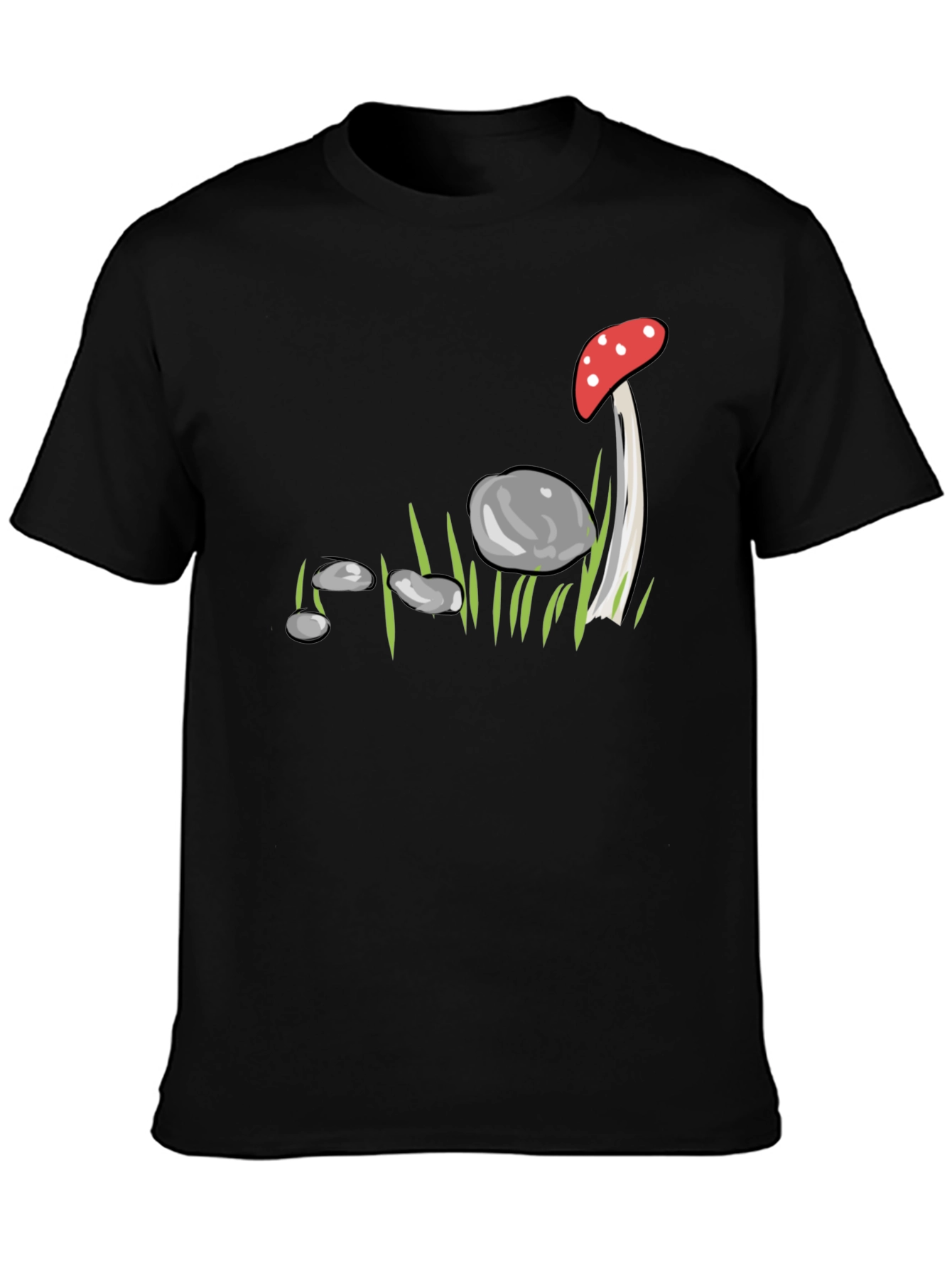 Mushroom & Stone Graphic Tee