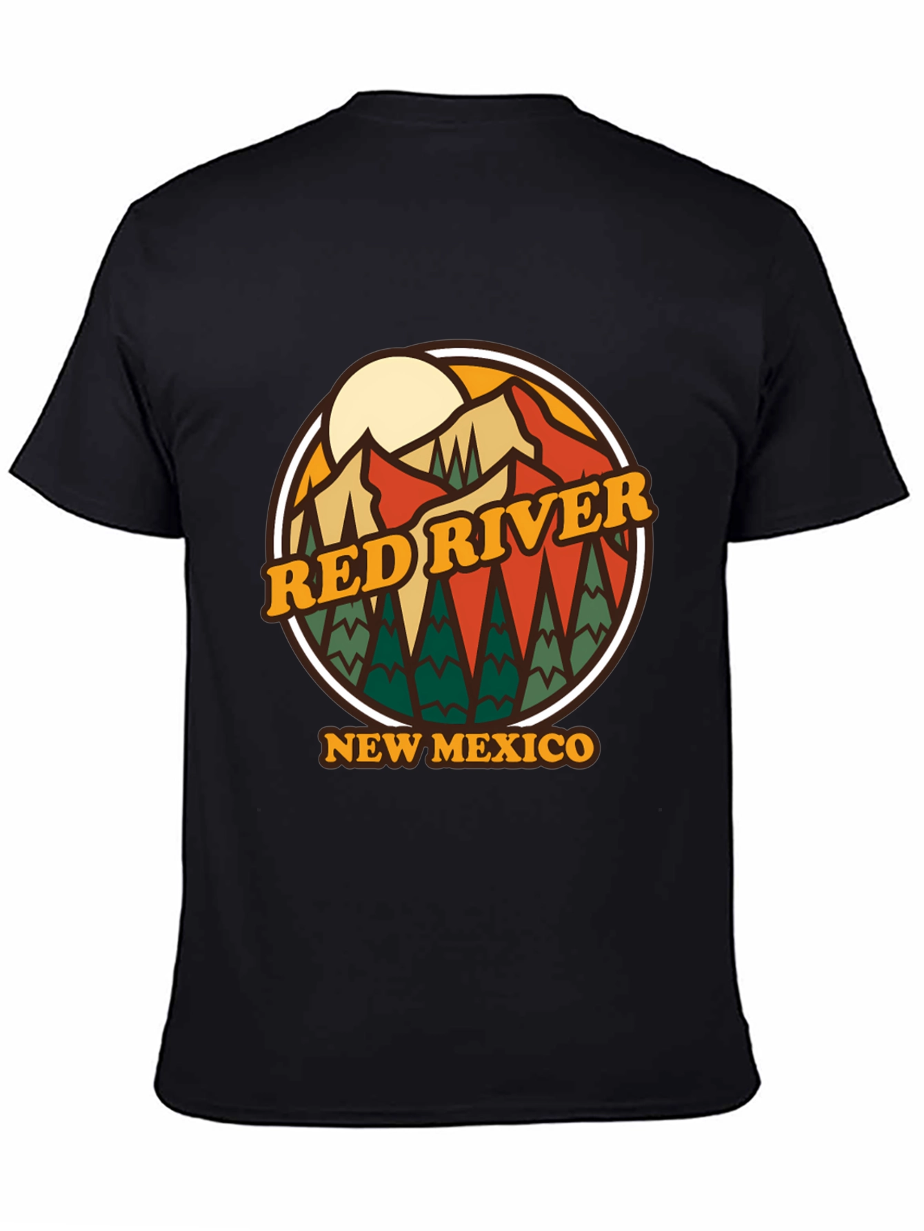 Red River New Mexico T-Shirt Retro Style Graphic Tee
