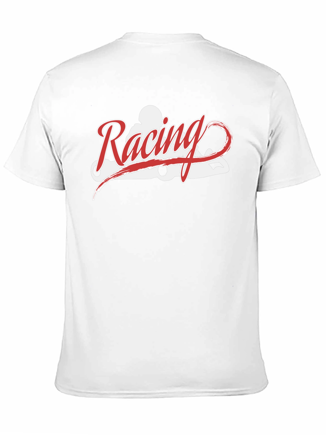 Racing Kart Tee - Black Cotton T-Shirt