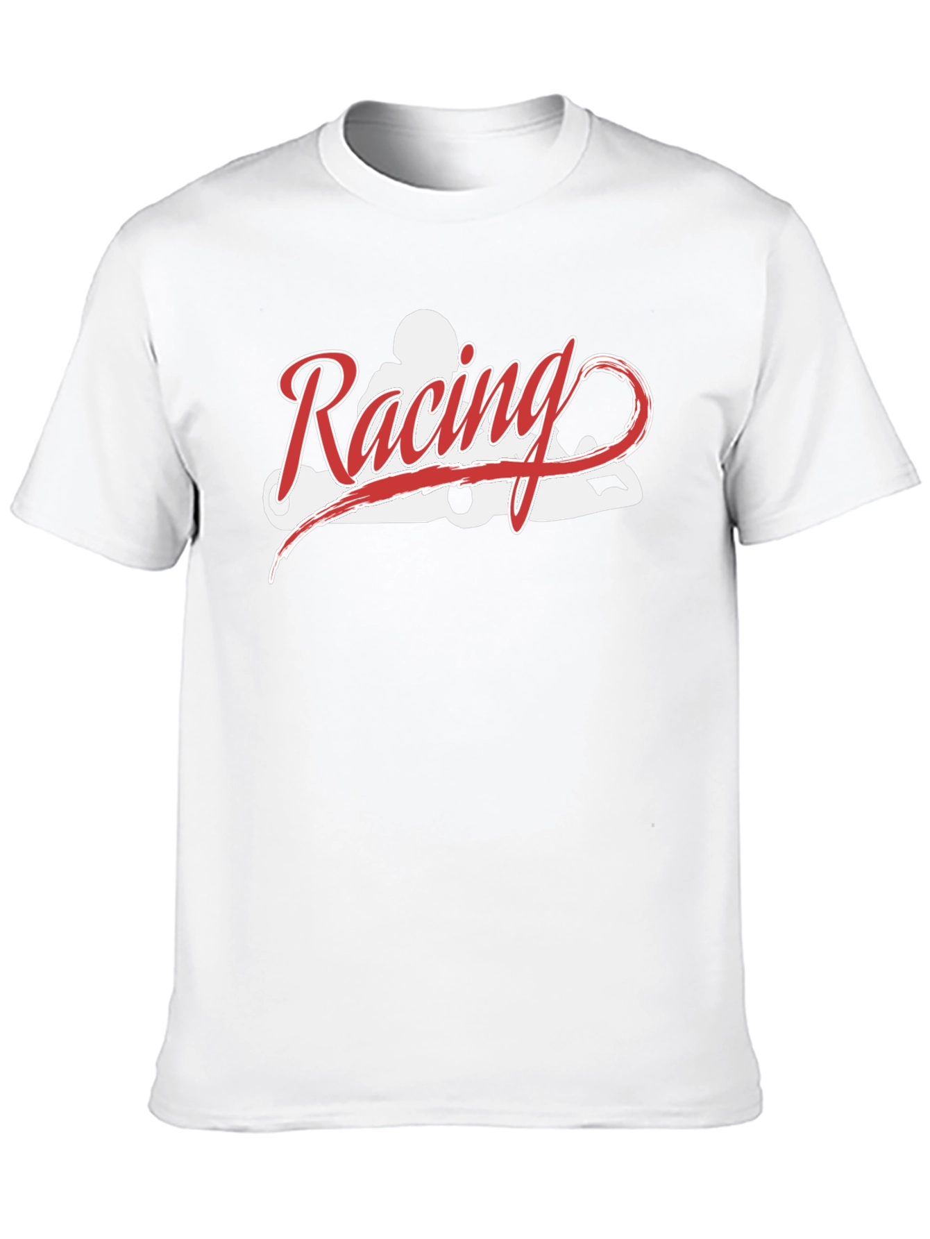 Racing Kart Tee - Black Cotton T-Shirt