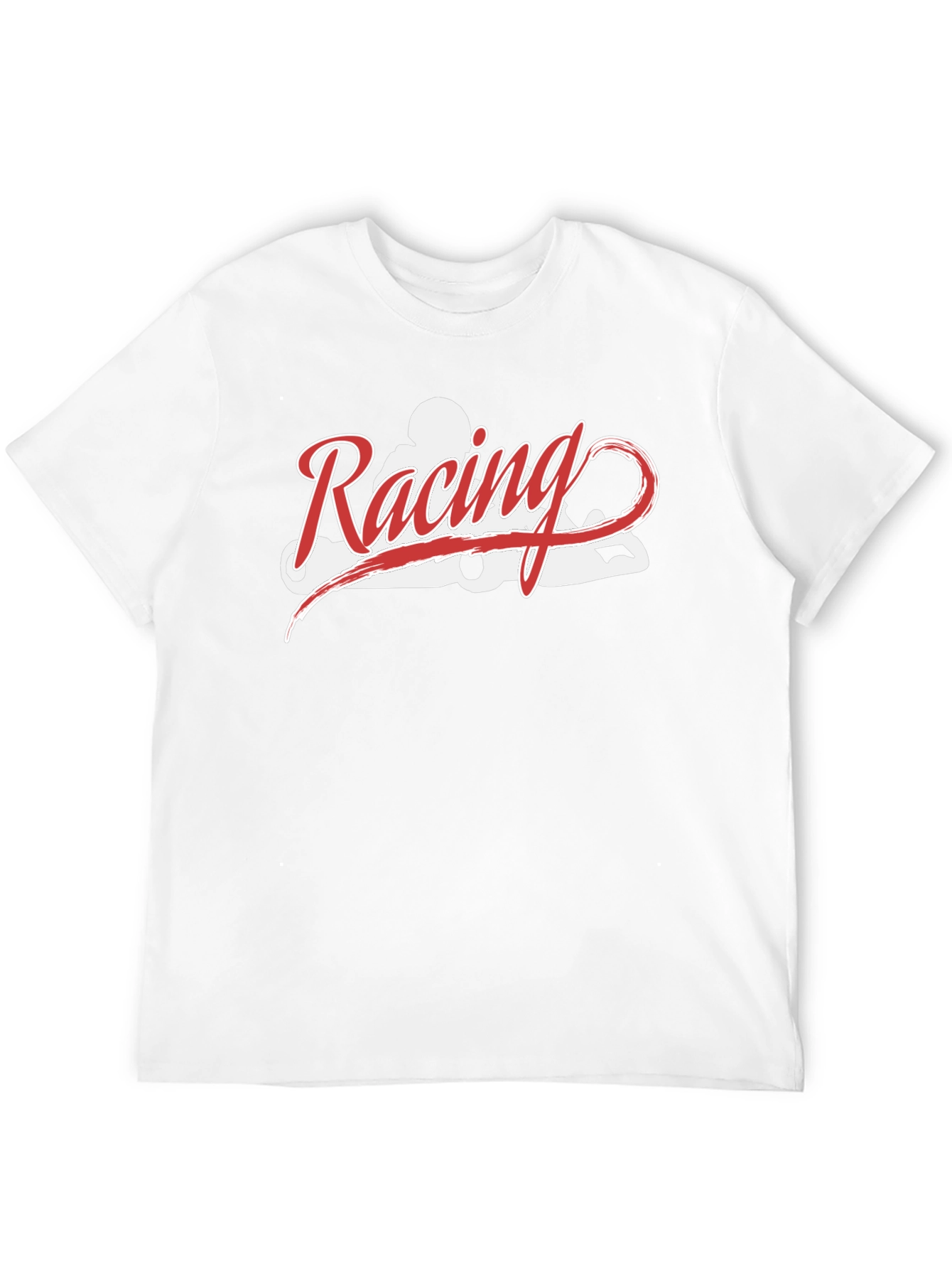 Racing Kart Tee - Black Cotton T-Shirt