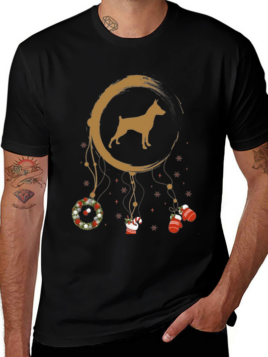 Dog Breed Dreamcatcher Christmas T-Shirt