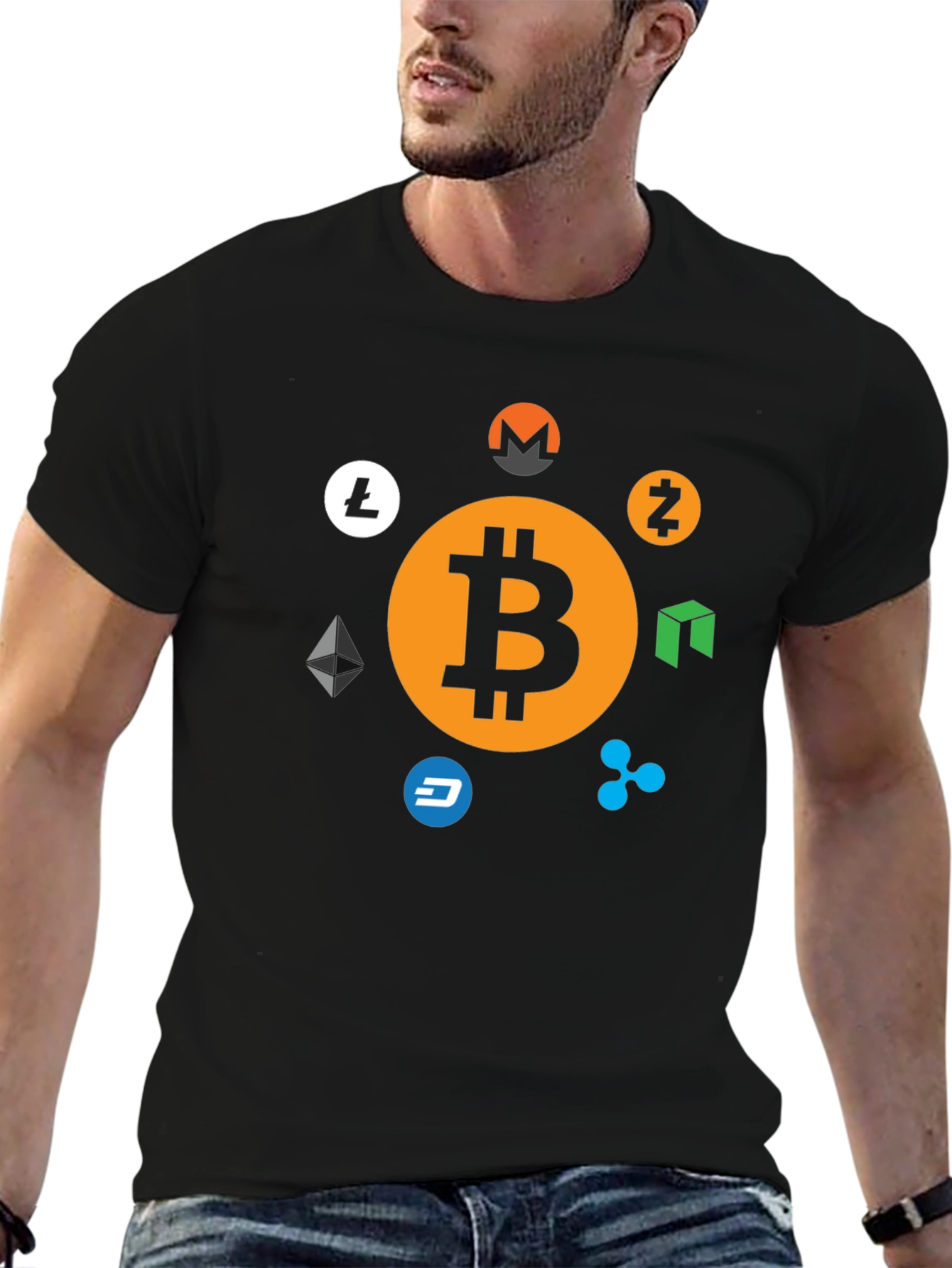 Crypto Currency Bitcoin T-Shirt