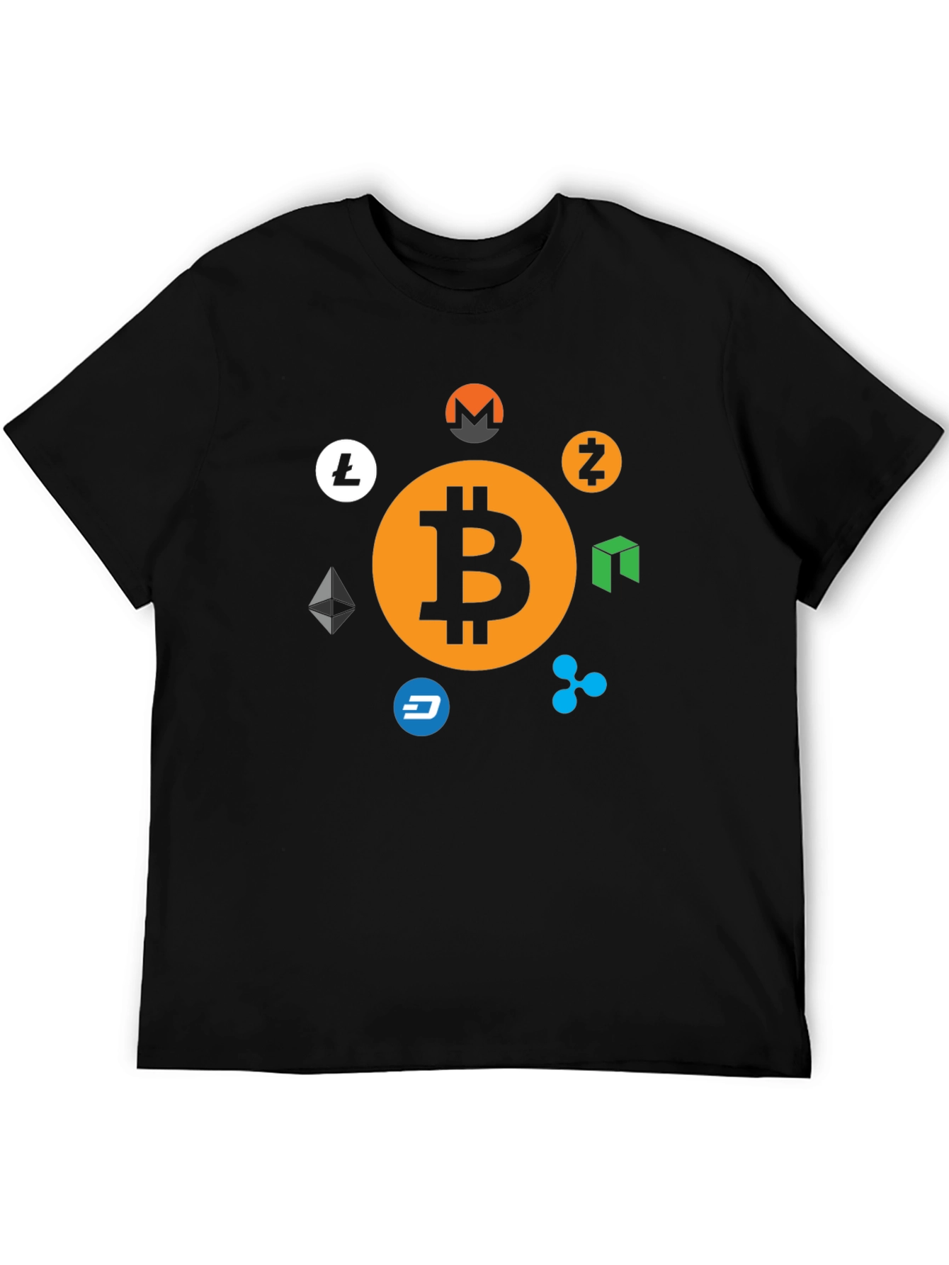 Crypto Currency Bitcoin T-Shirt