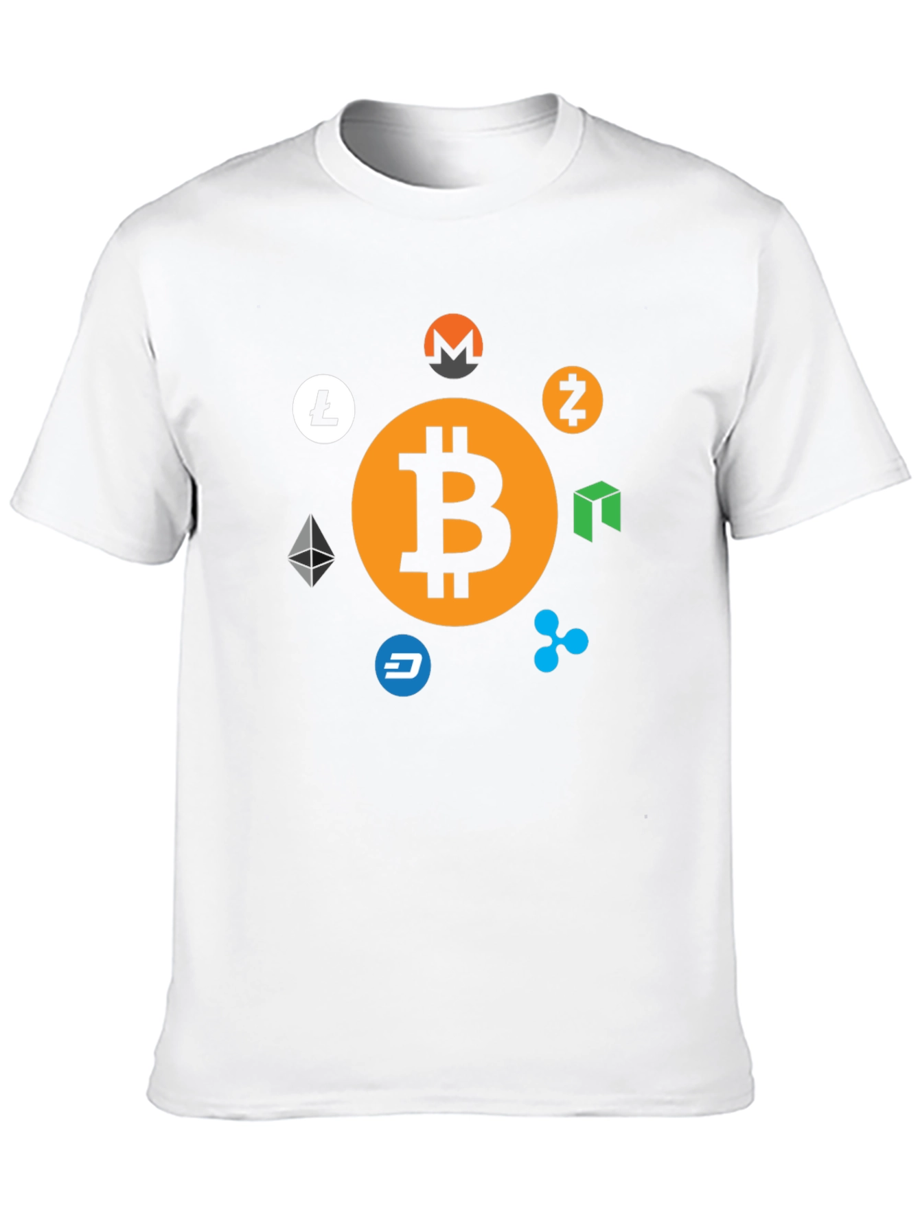 Crypto Currency Bitcoin T-Shirt