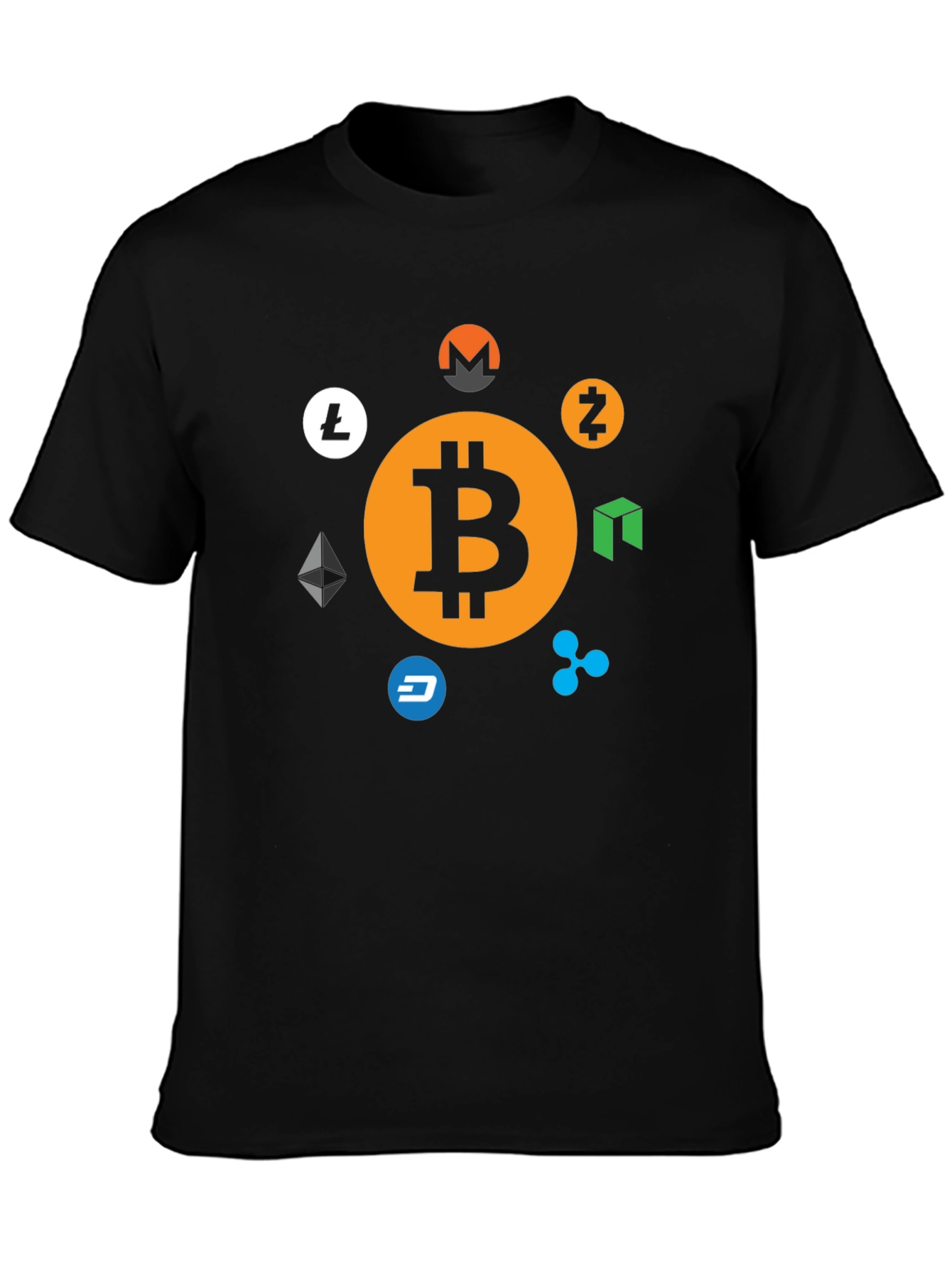 Crypto Currency Bitcoin T-Shirt