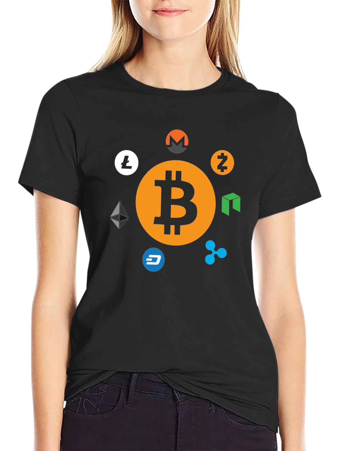 Crypto Currency Bitcoin T-Shirt