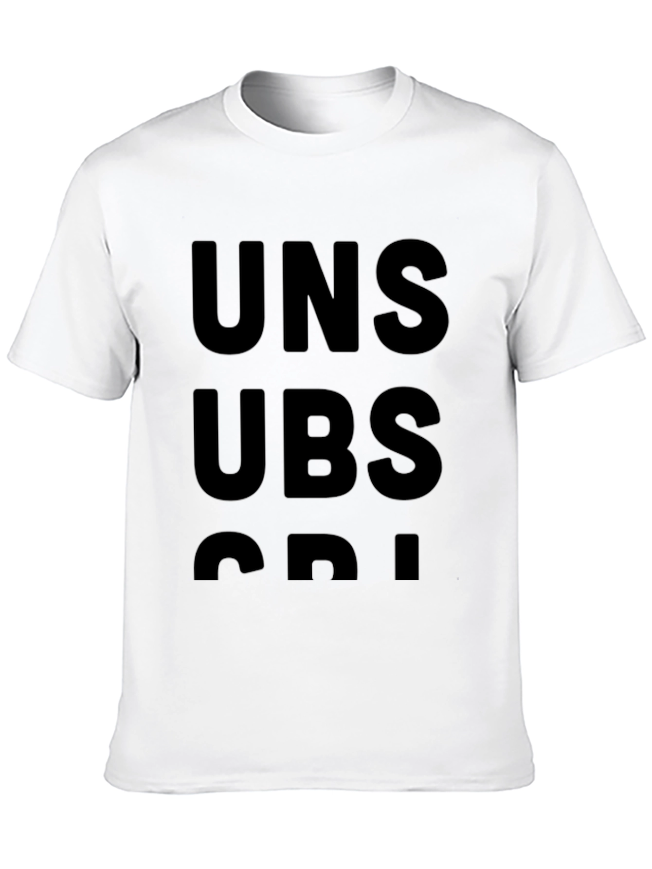 Unsubscribe Graphic T-Shirt