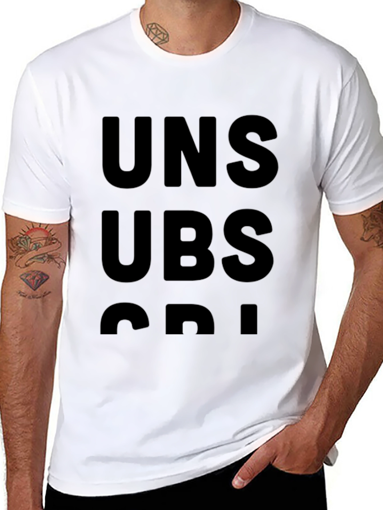 Unsubscribe Graphic T-Shirt