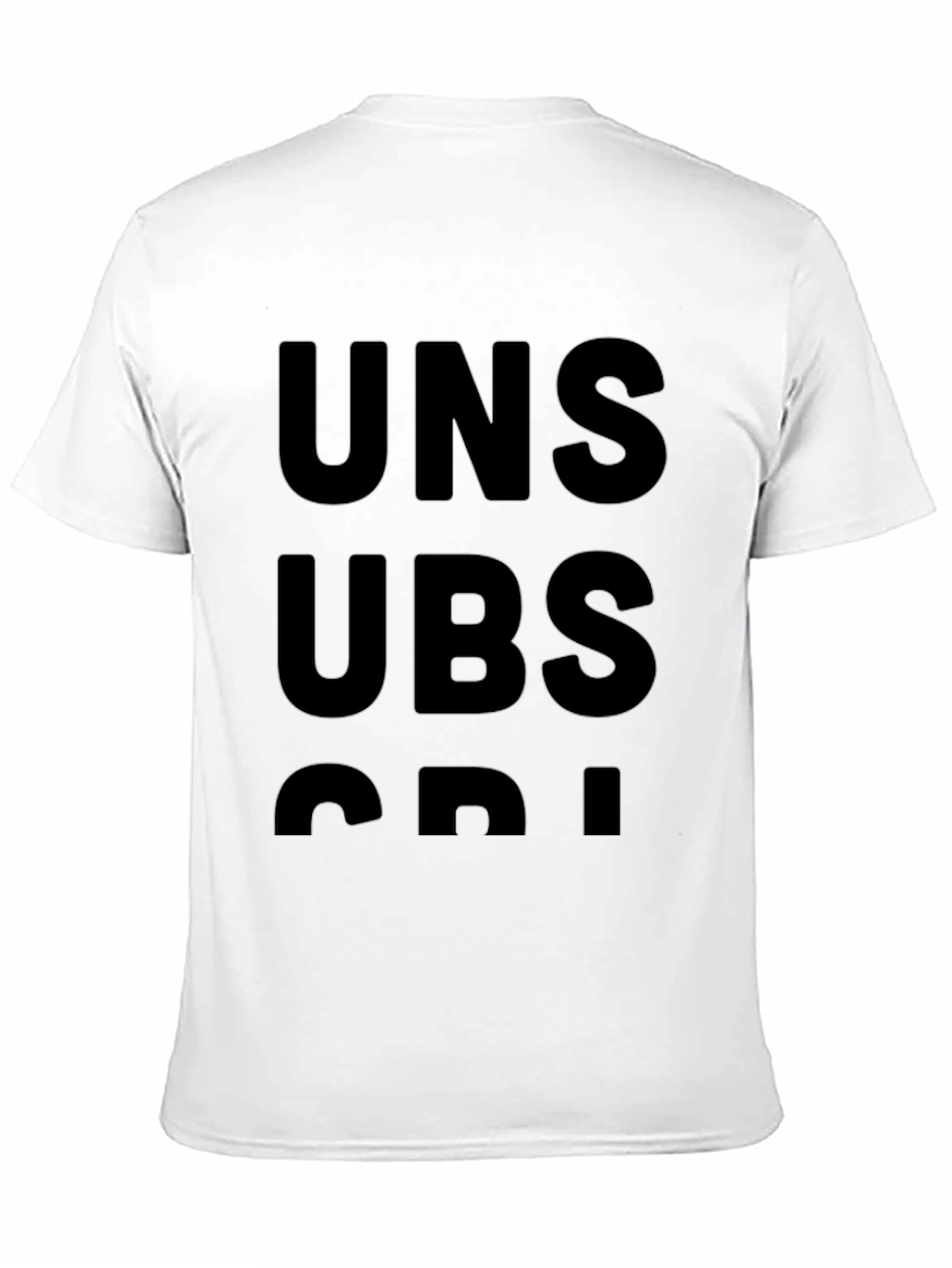 Unsubscribe Graphic T-Shirt