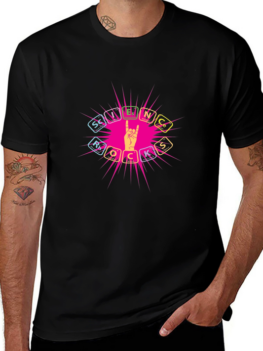 Science Rocks T-Shirt - Unique Graphic Tee