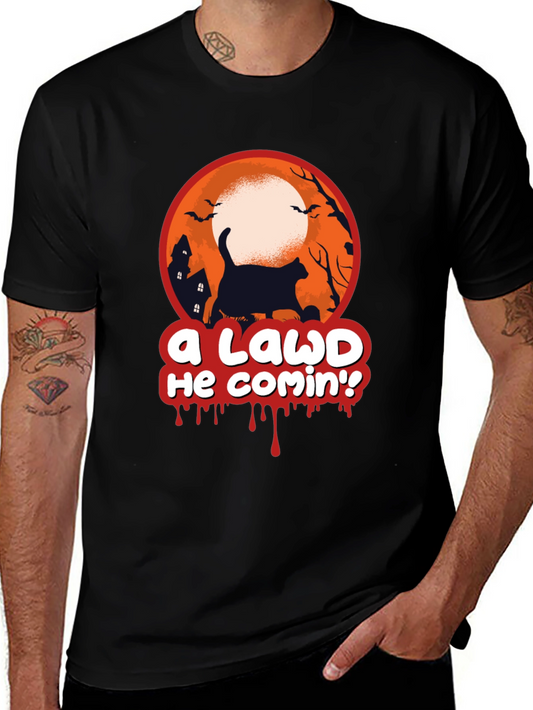 A Lawd He Comin Halloween Tee