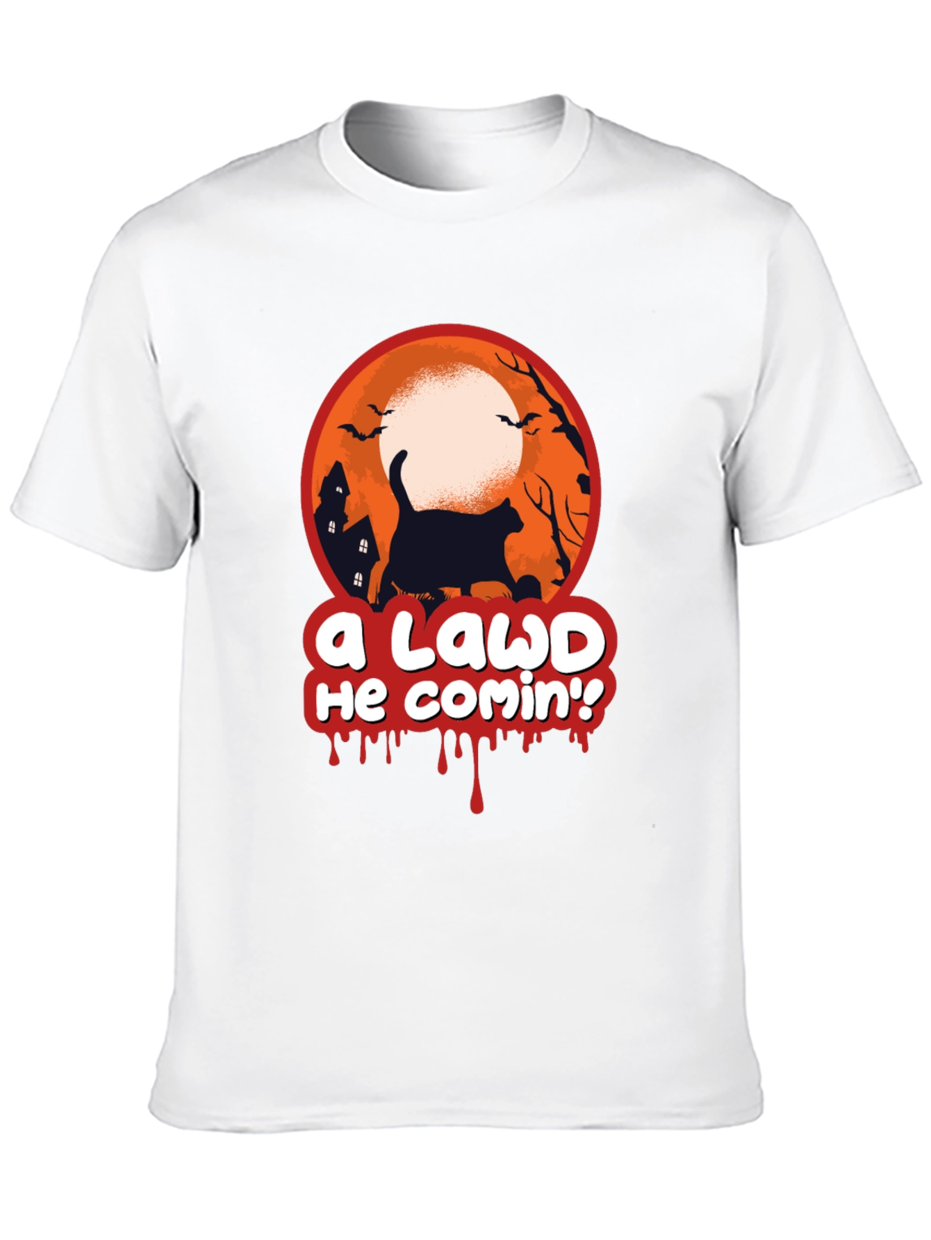 A Lawd He Comin Halloween Tee