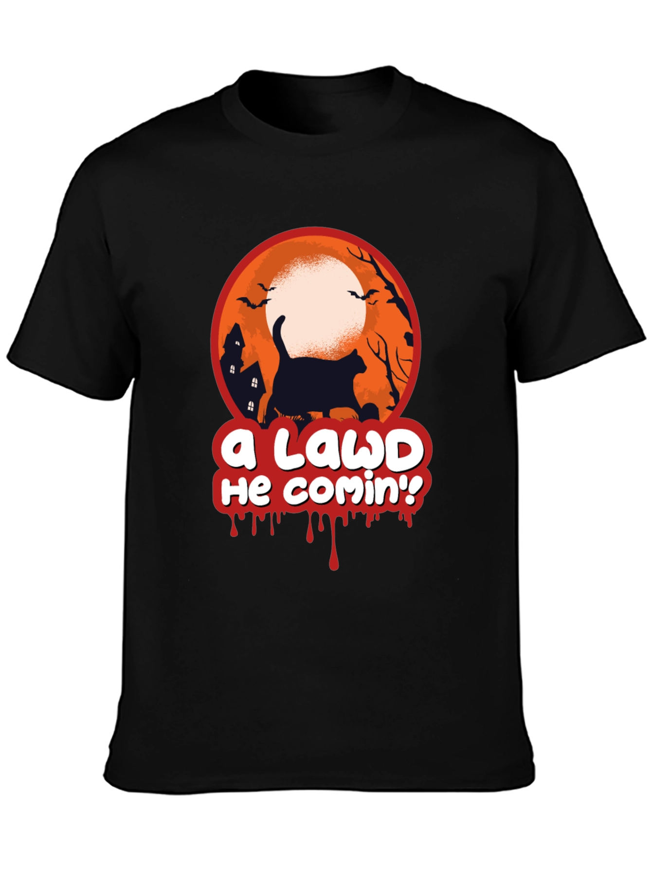 A Lawd He Comin Halloween Tee
