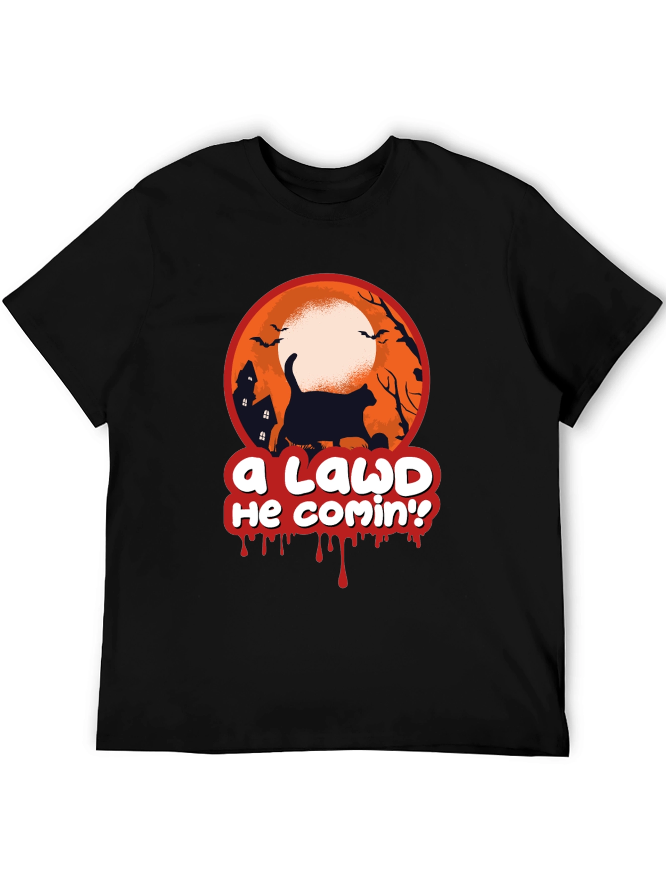 A Lawd He Comin Halloween Tee