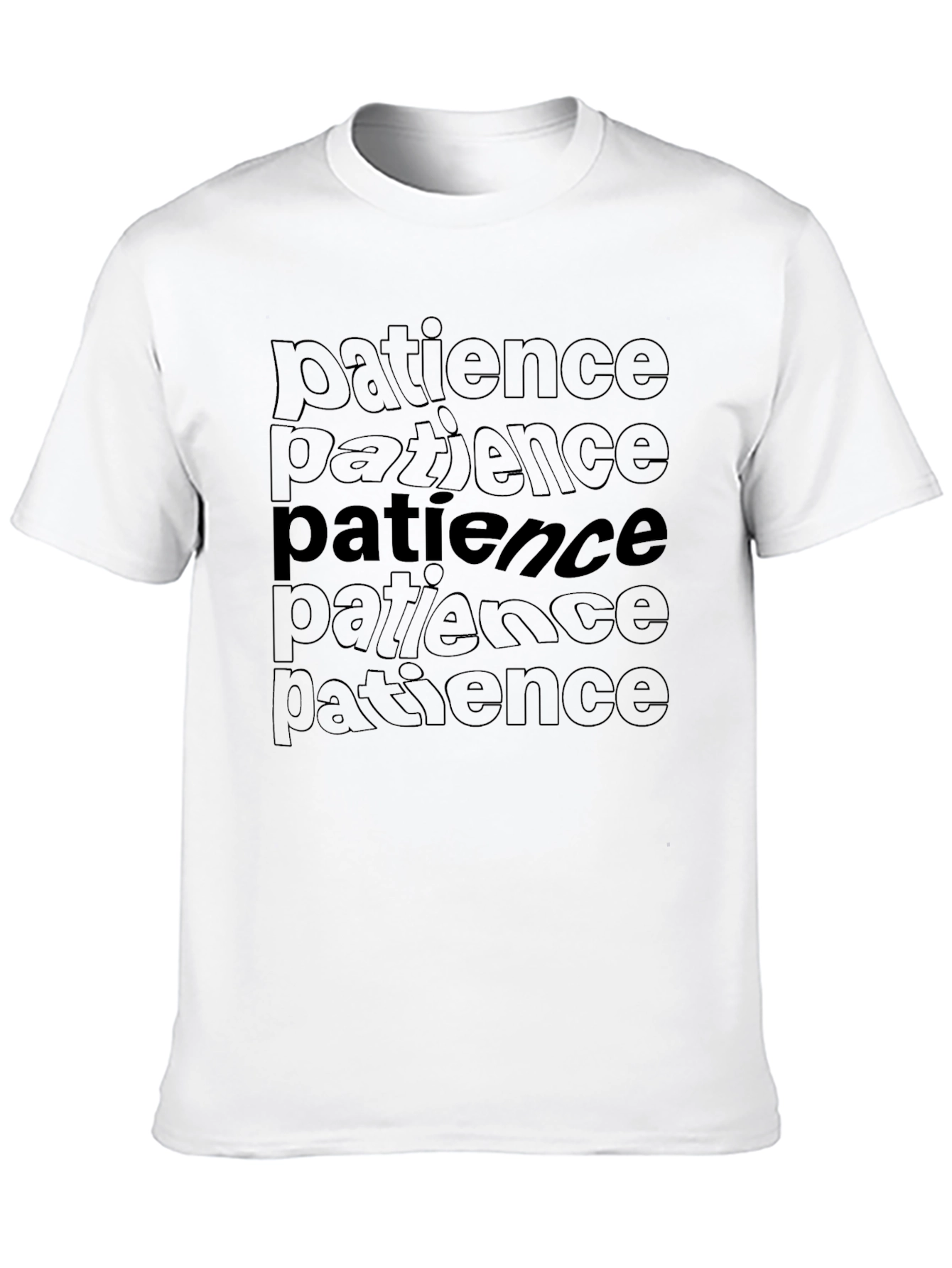 Patience Graphic Tee - Soft Comfort Fit