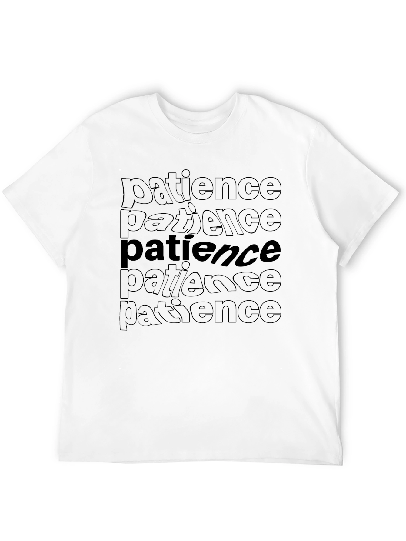 Patience Graphic Tee - Soft Comfort Fit