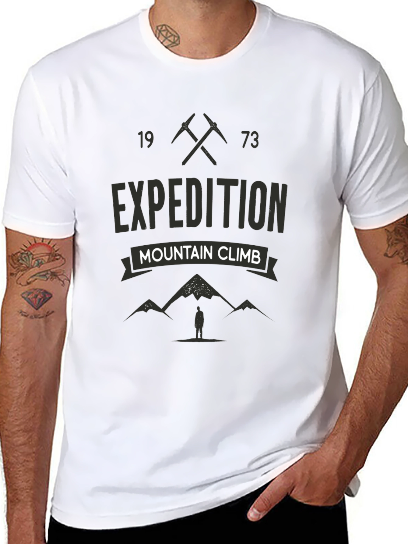 Expedition Mountain Climb Graphic Tee