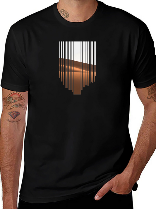 Barcode Desert Graphic Tee