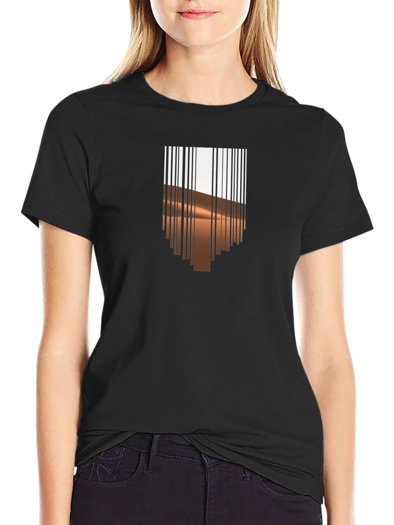Barcode Desert Graphic Tee