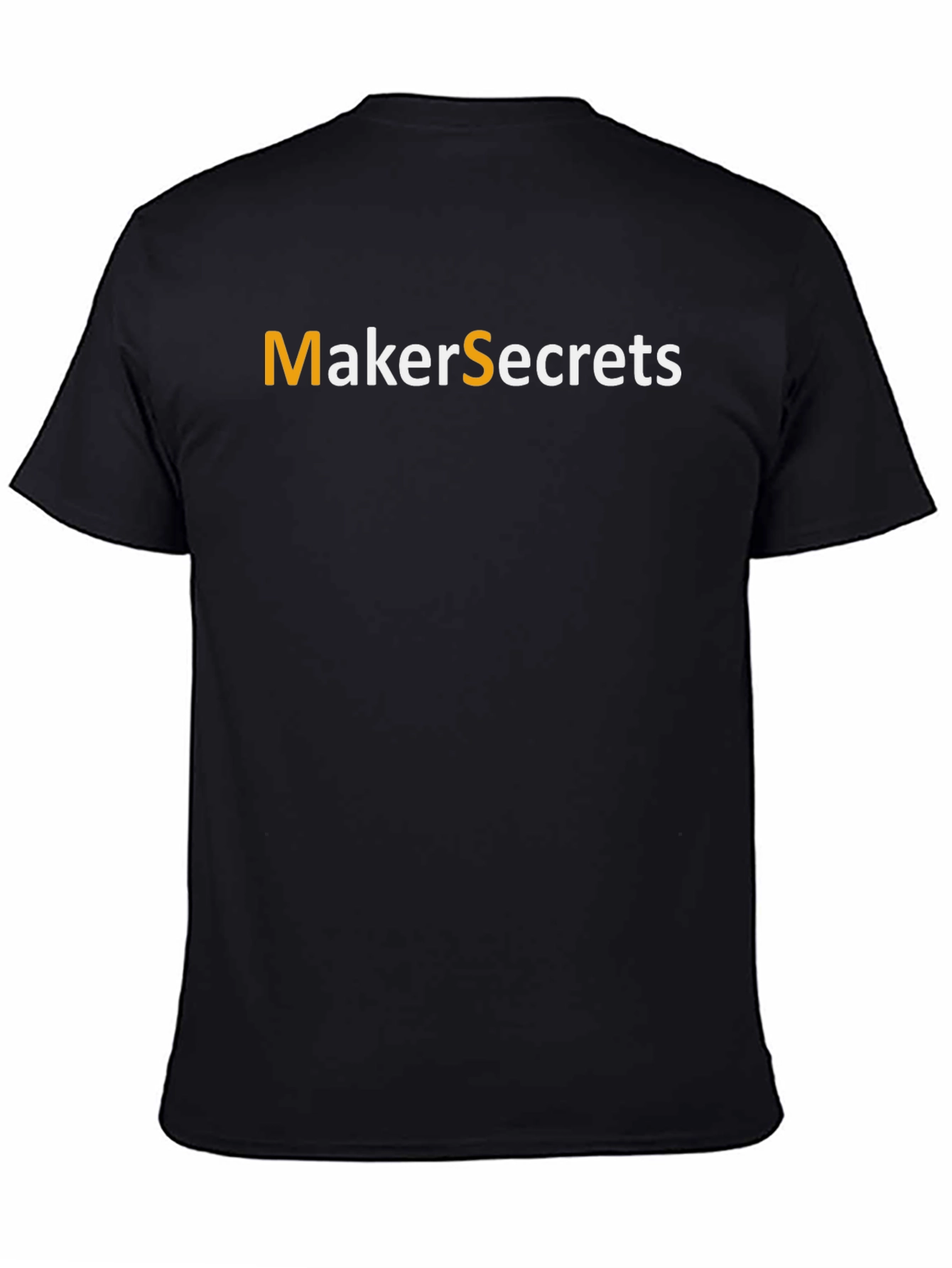 Maker Secrets T-Shirt - Premium Black Cotton Tee