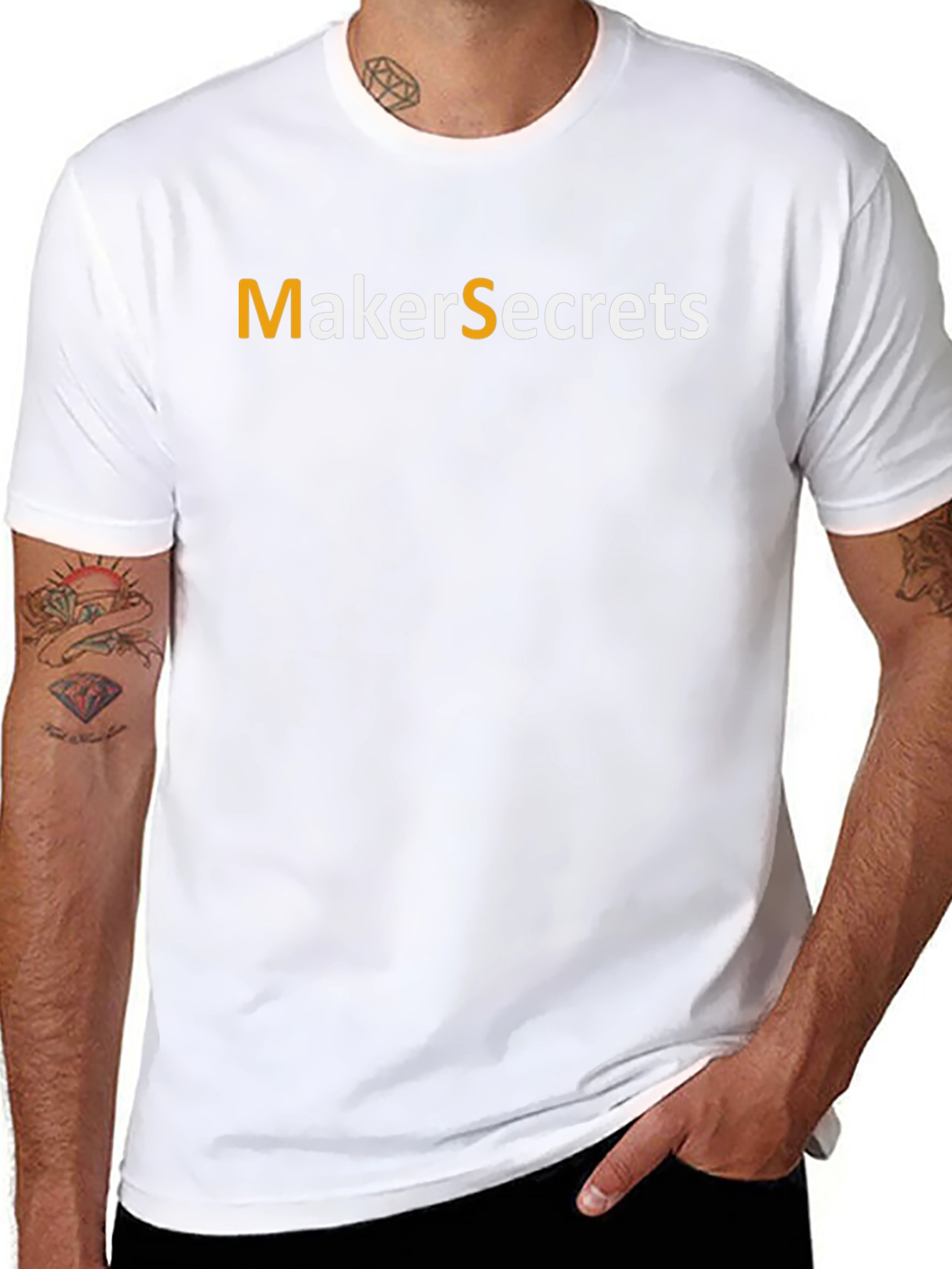 Maker Secrets T-Shirt - Premium Black Cotton Tee
