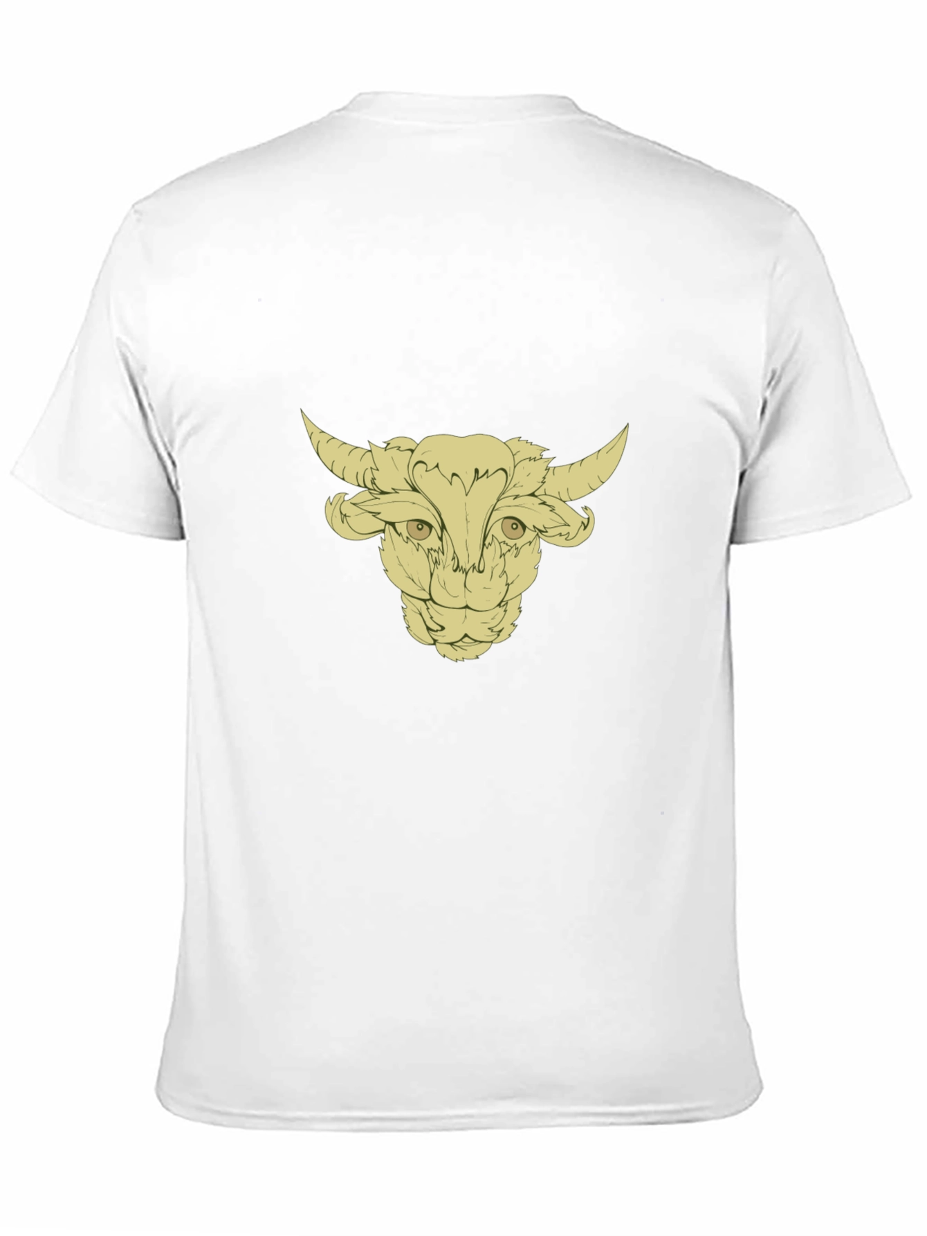 Bull Head Graphic Black Tee