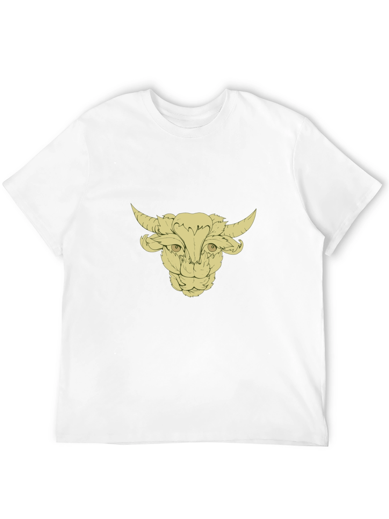 Bull Head Graphic Black Tee