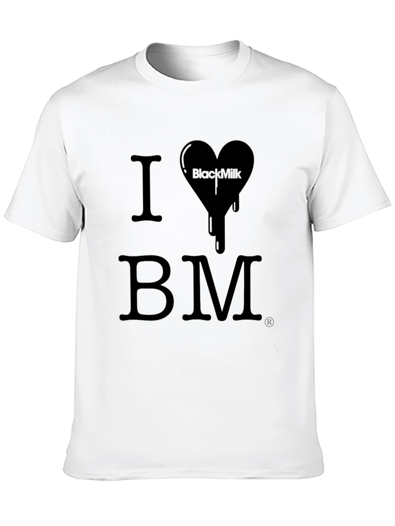 I Love BlackMilk T-Shirt - Black Graphic Tee