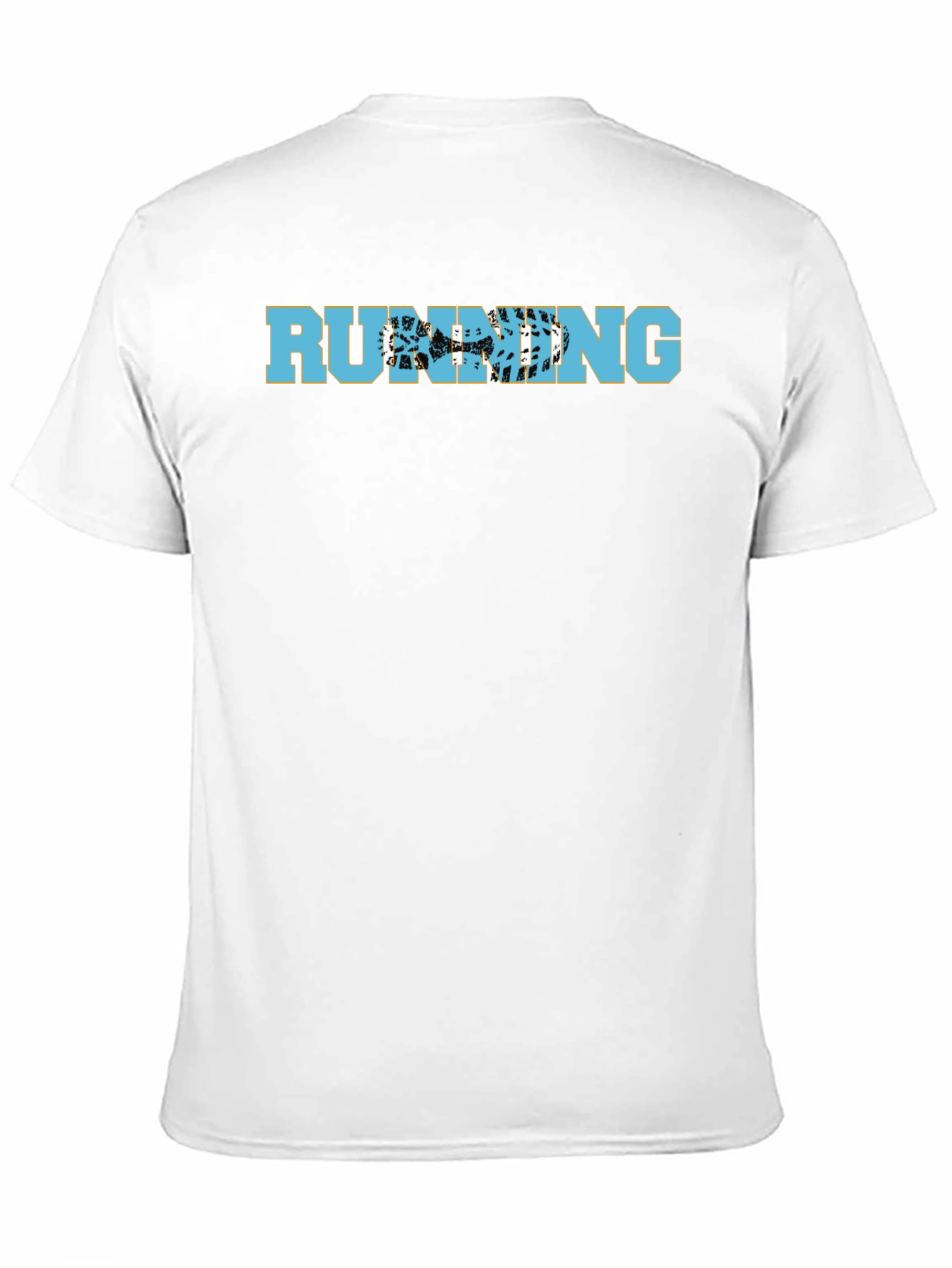 Running Trail Graphic T-Shirt - Black