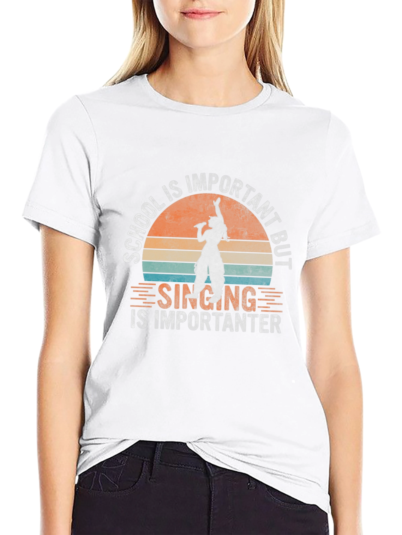 Singing is Importanter T-Shirt - Music Lover Tee