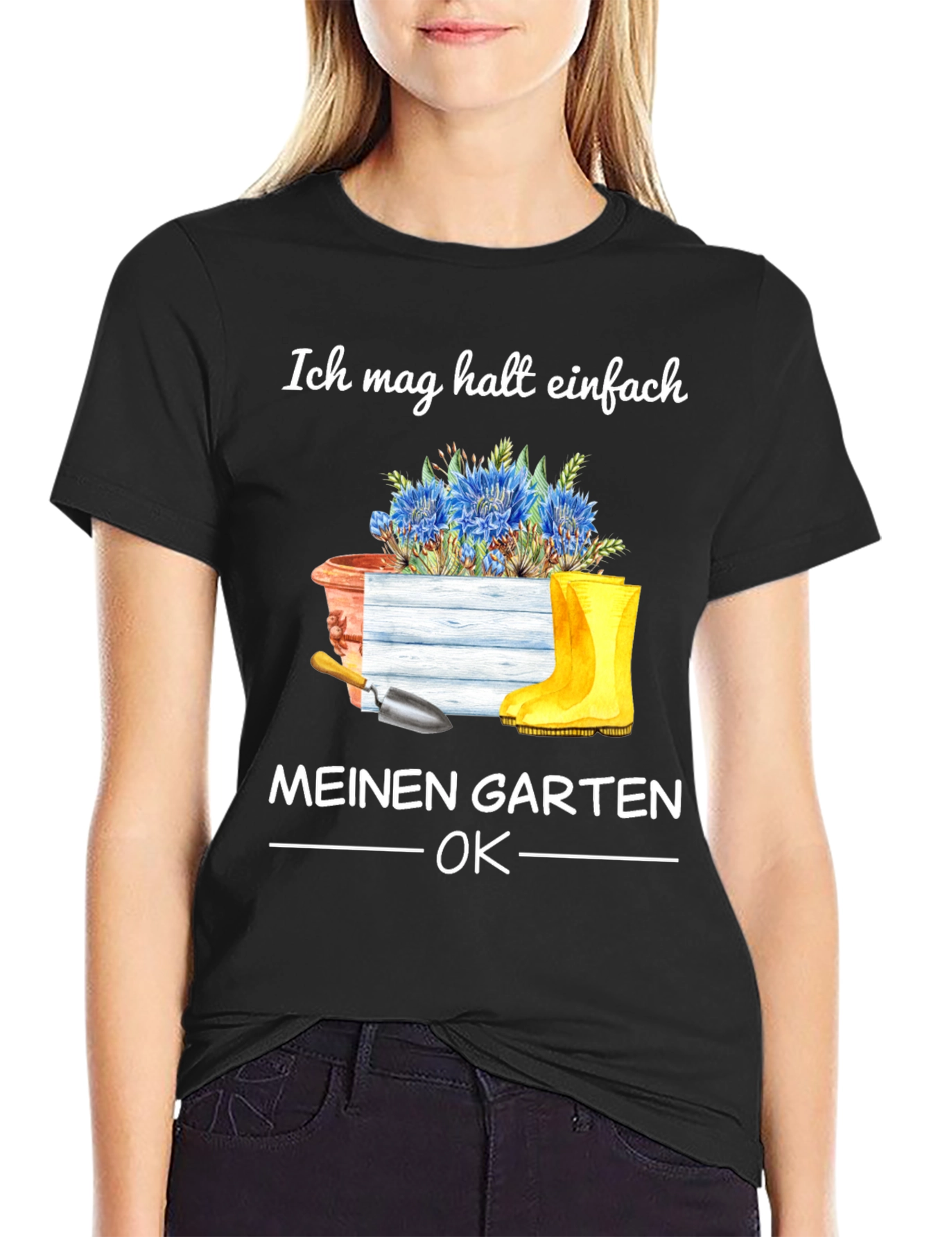 Gardening Lover T-Shirt: Ich mag halt einfach MEINEN GARTEN