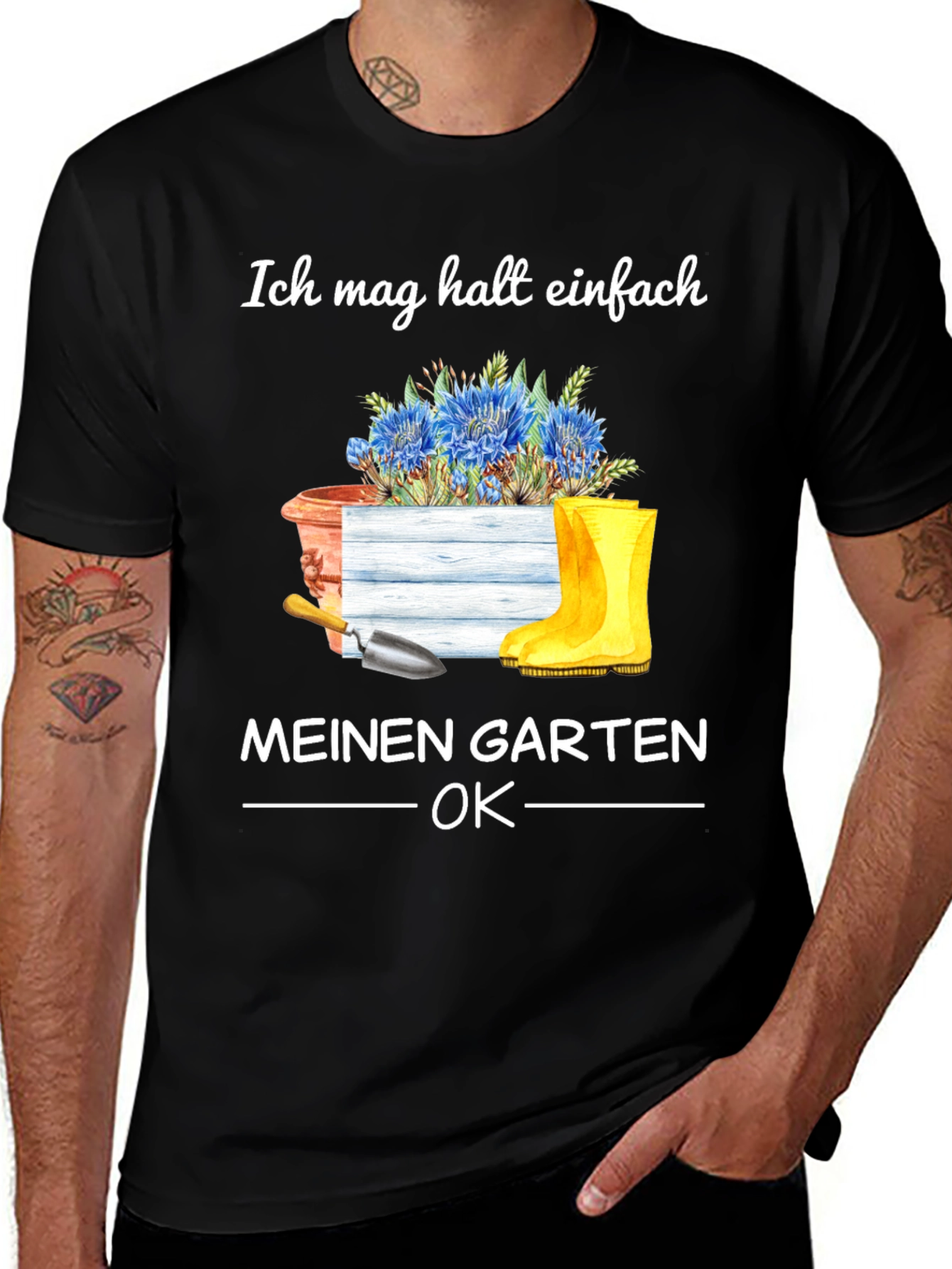 Gardening Lover T-Shirt: Ich mag halt einfach MEINEN GARTEN