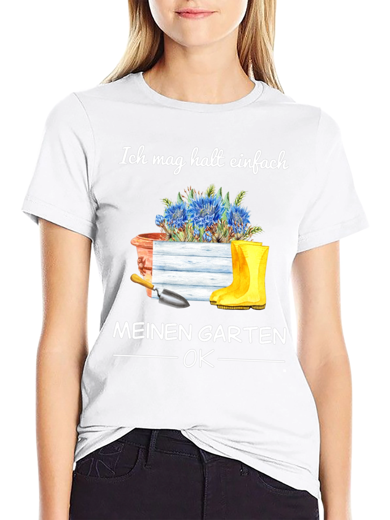 Gardening Lover T-Shirt: Ich mag halt einfach MEINEN GARTEN