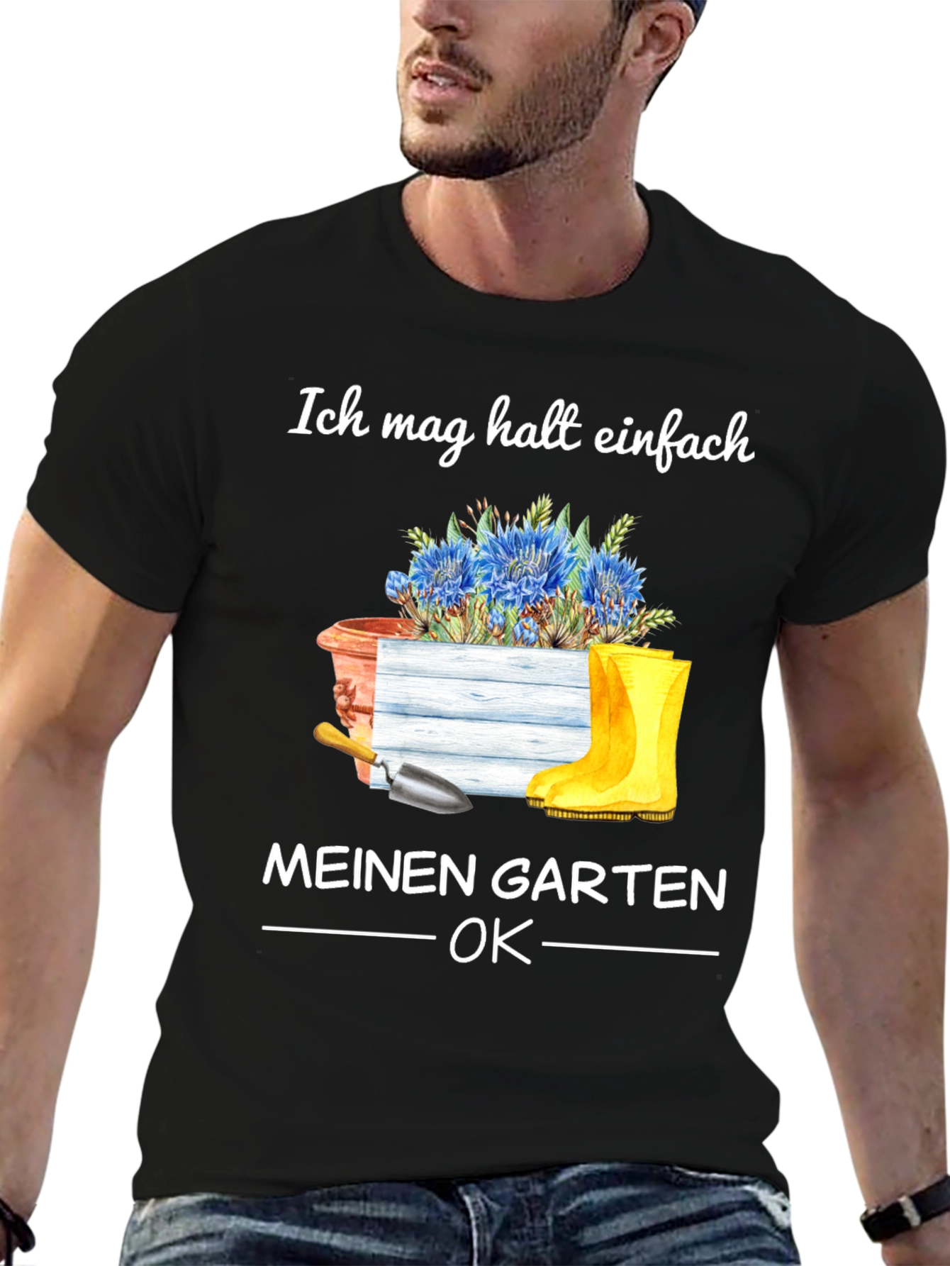 Gardening Lover T-Shirt: Ich mag halt einfach MEINEN GARTEN